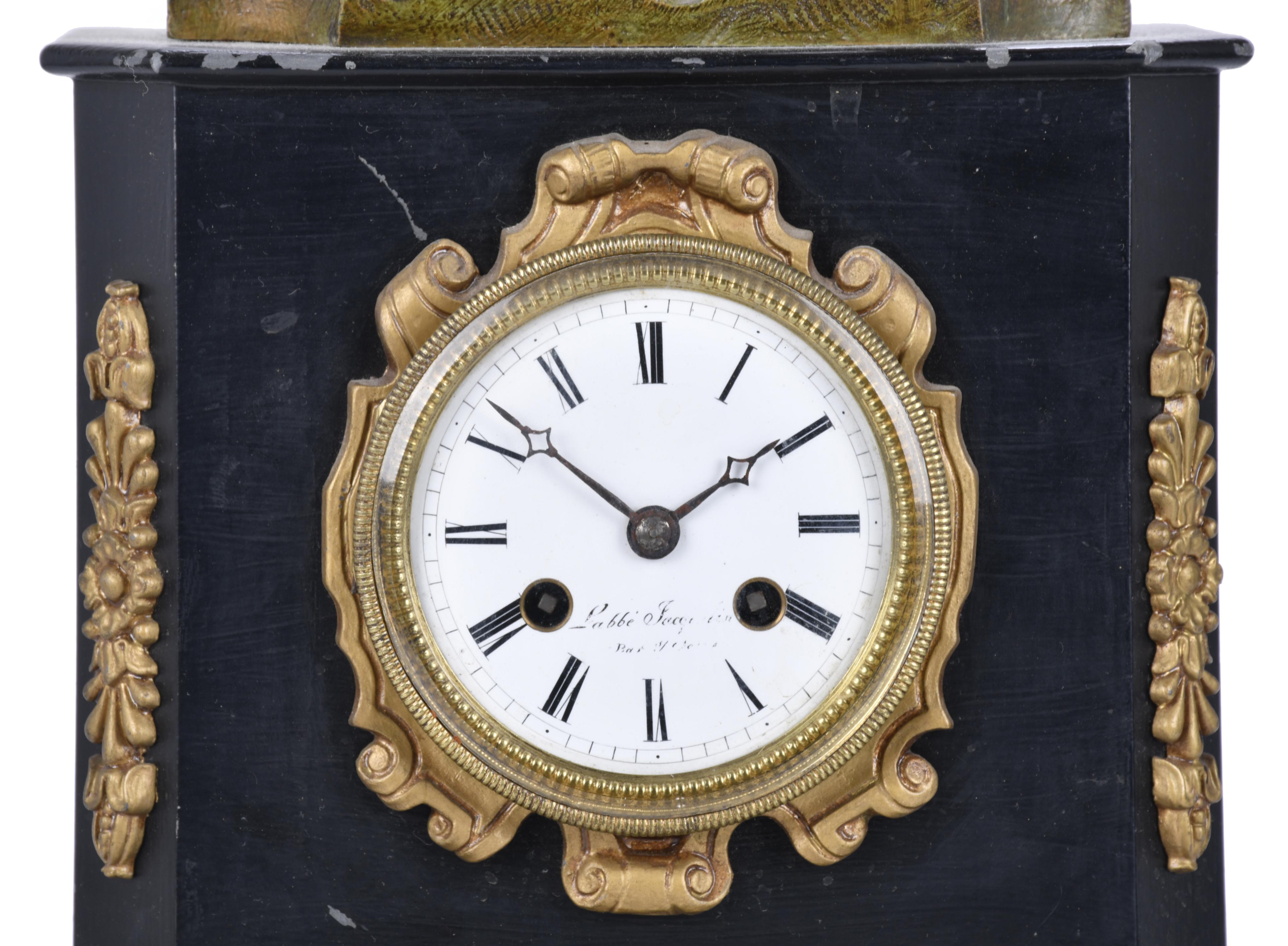 Reloj de sobremesa Belle Époque, circa 1900.