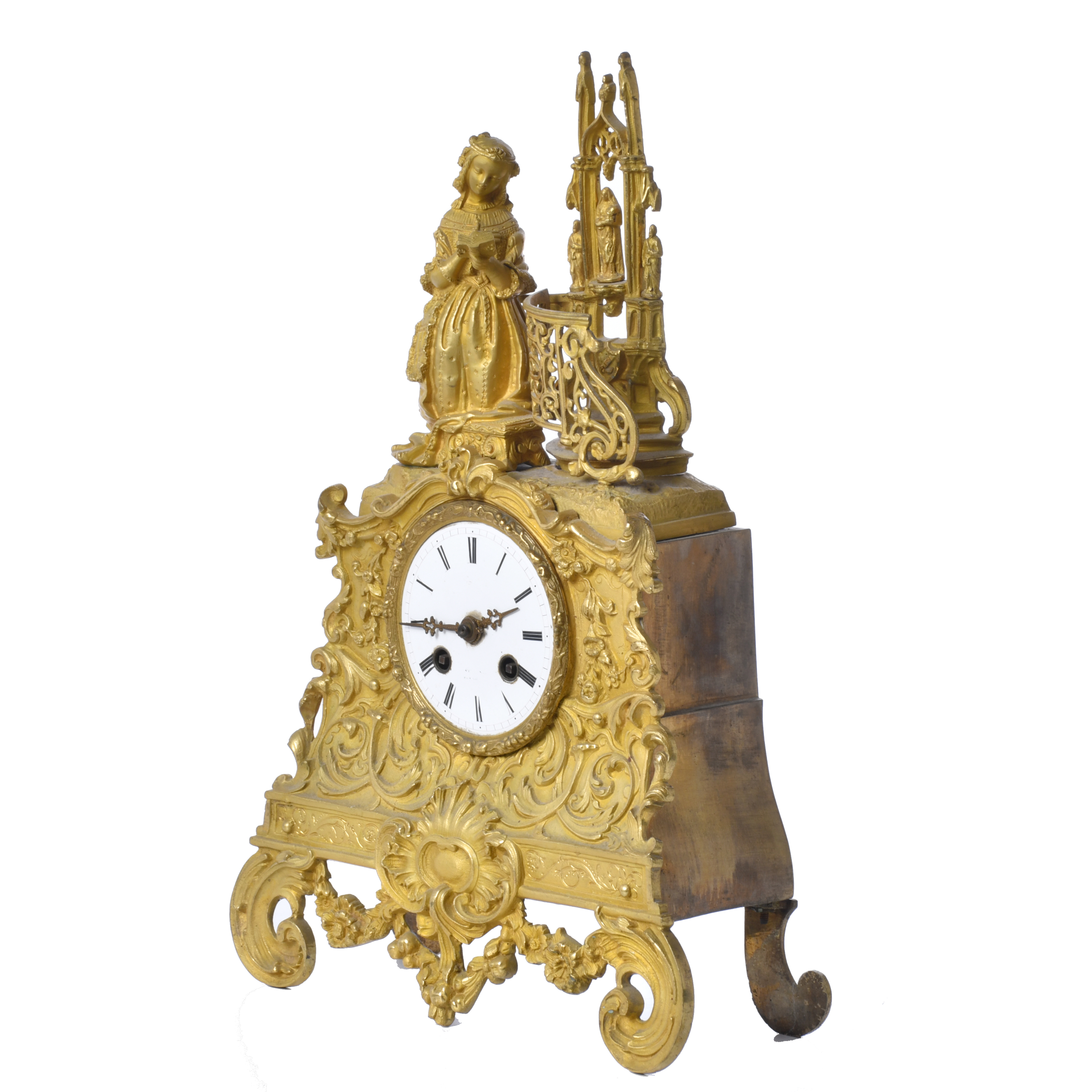 Reloj de sobremesa Napoleón III, siglo XIX. 