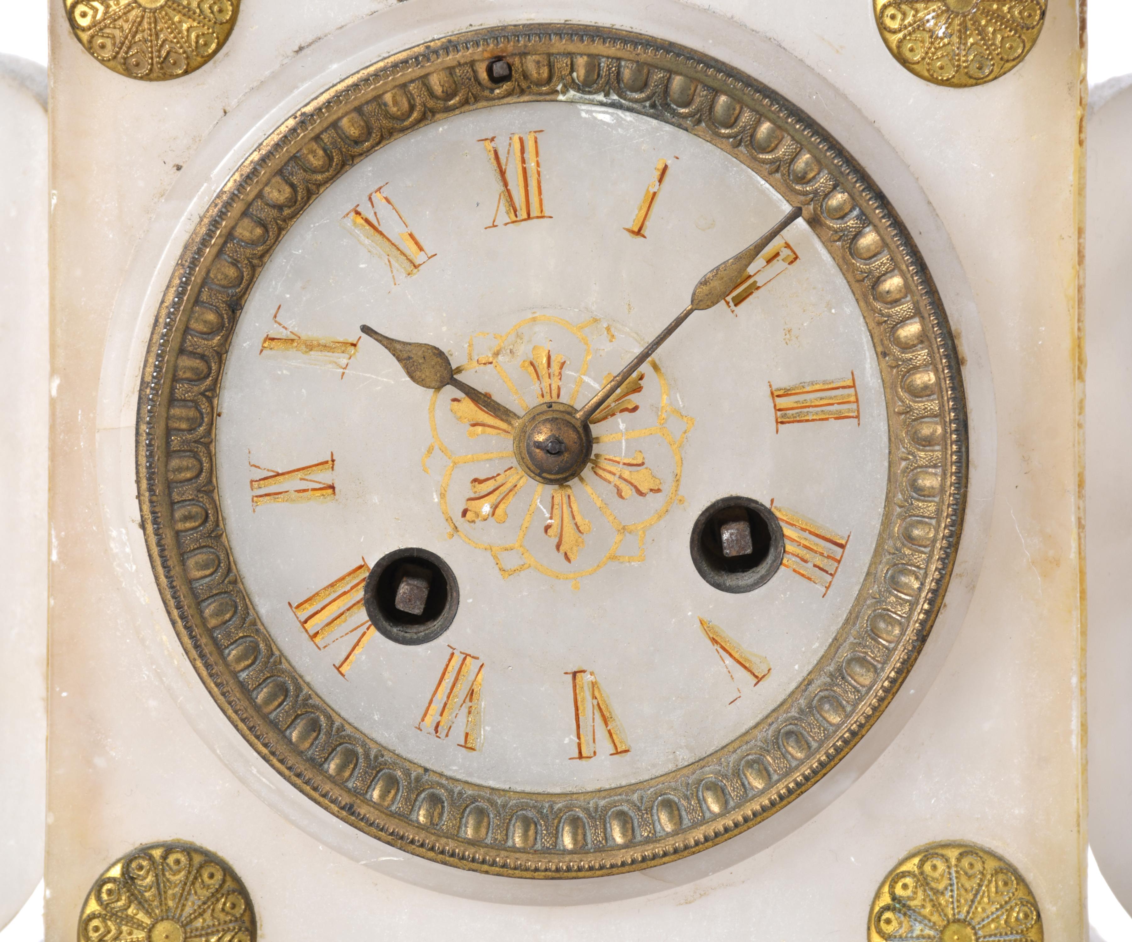 Reloj de sobremesa Belle Époque, circa 1900.