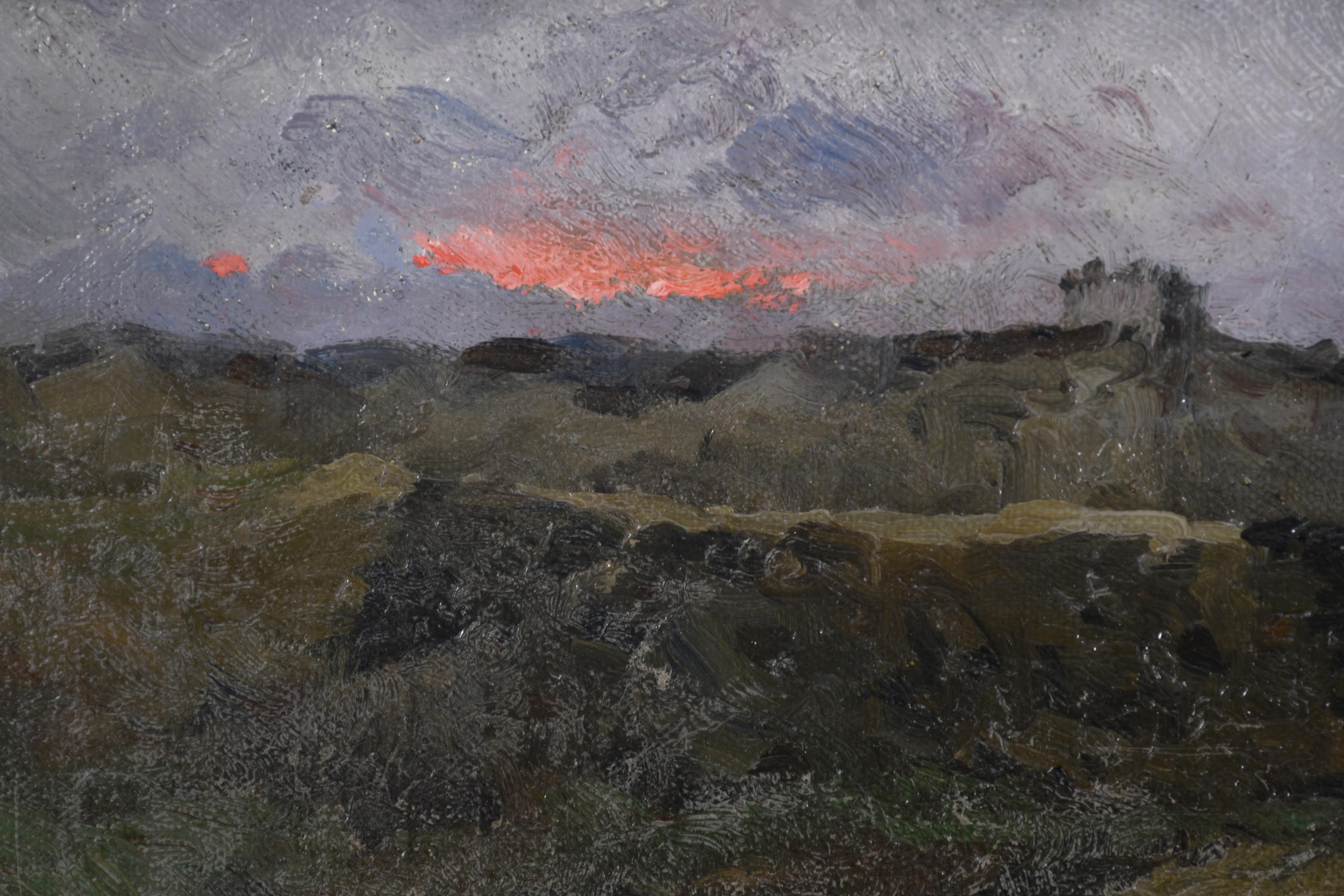 FÉLIX URGELLES DE TOVAR (1845-1919). "Paisaje".