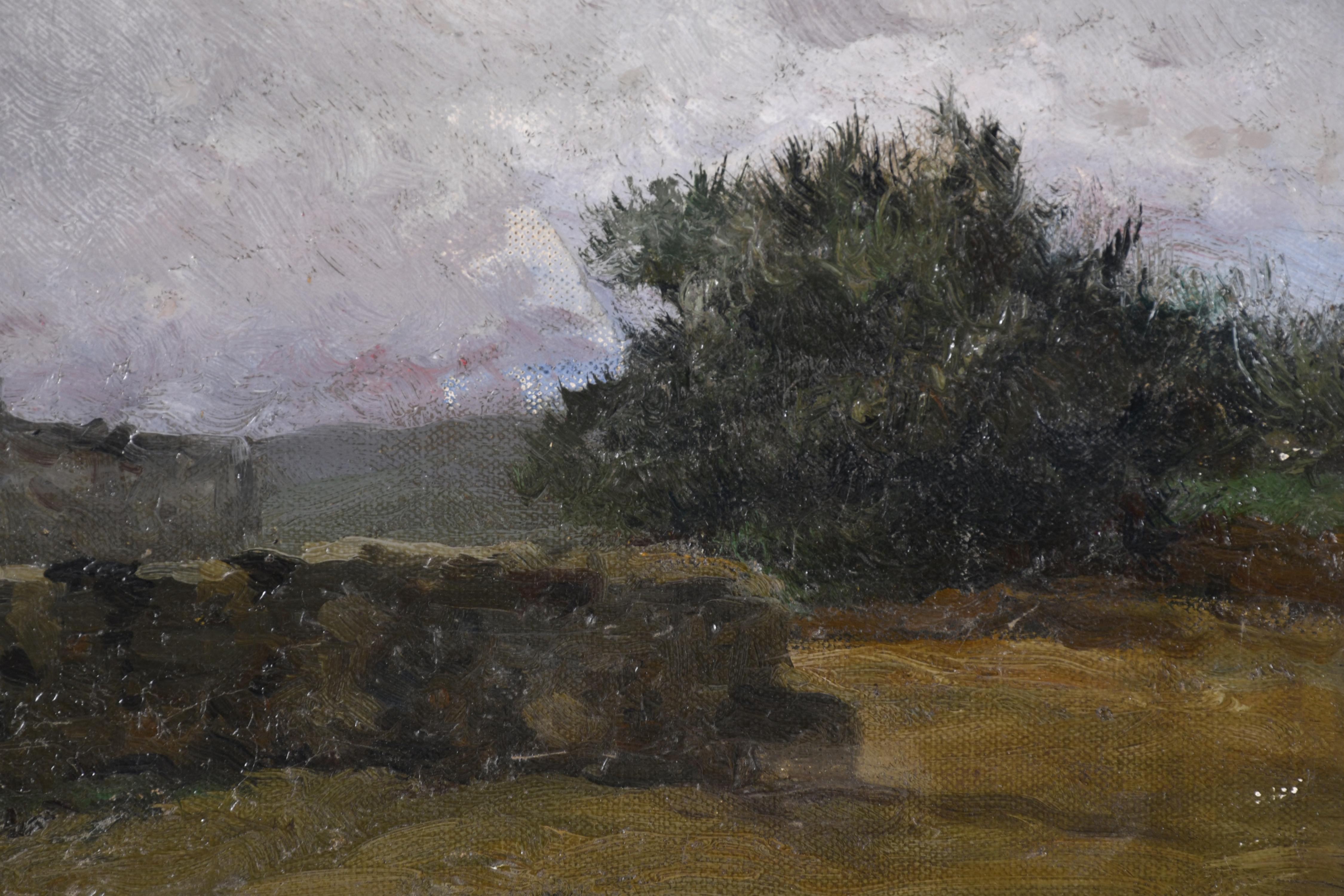 FÉLIX URGELLES DE TOVAR (1845-1919). "Paisaje".