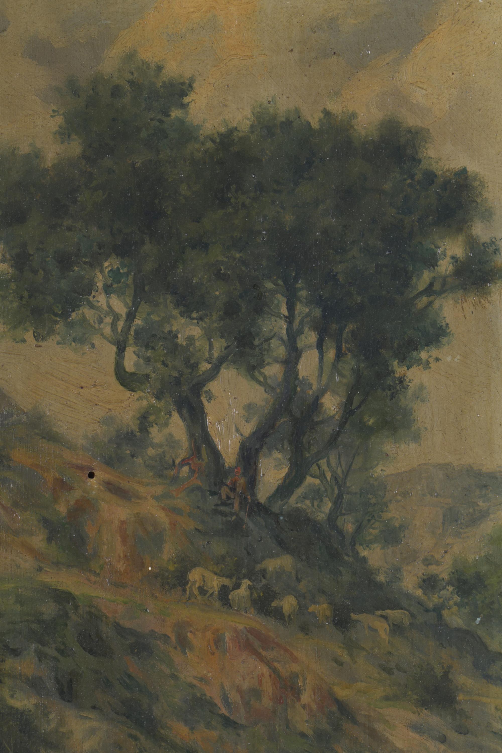 EMILIO SANCHIS (XIX-XX).  "Paisaje".