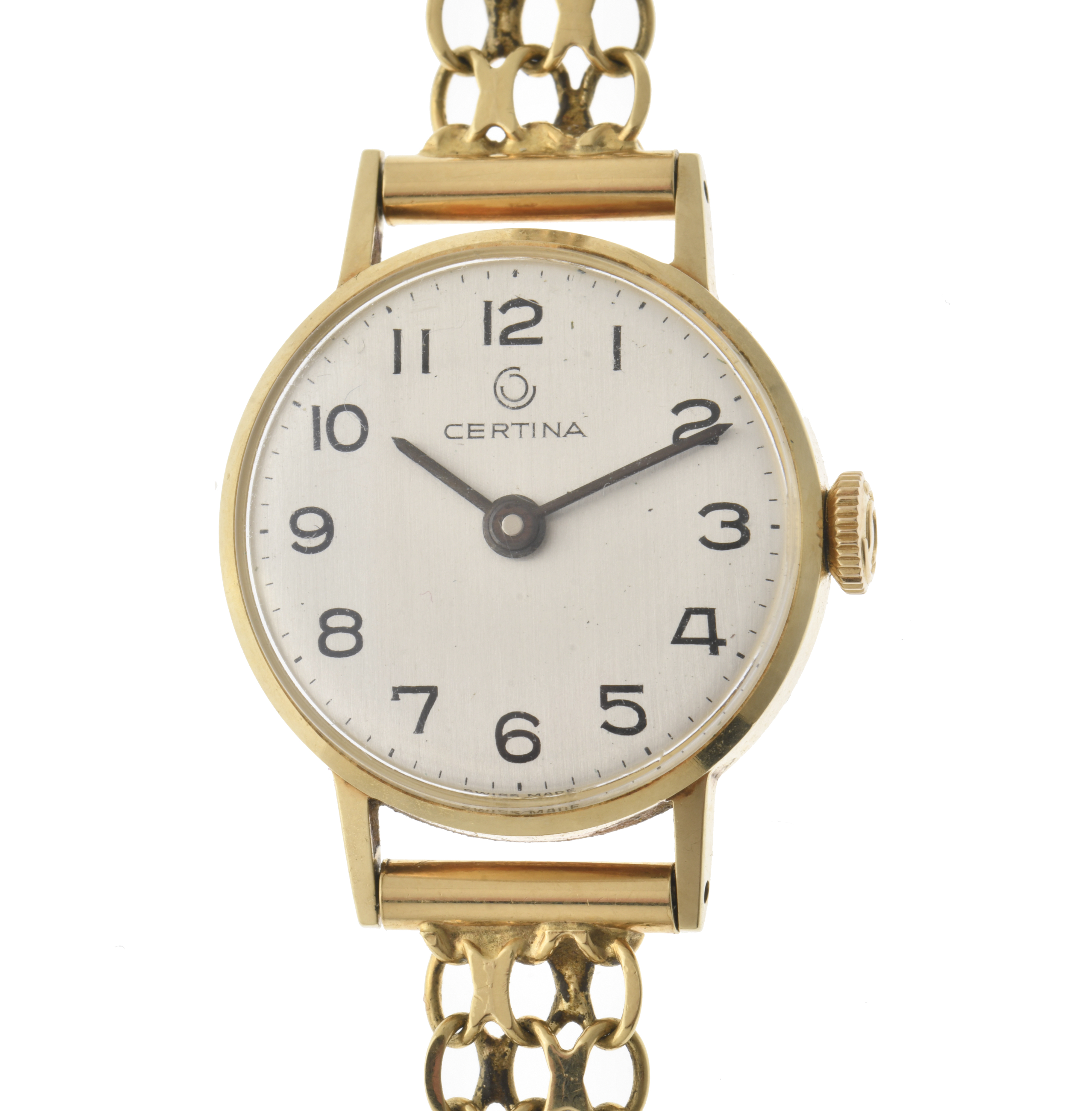 CERTINA, Reloj de pulsera en oro.