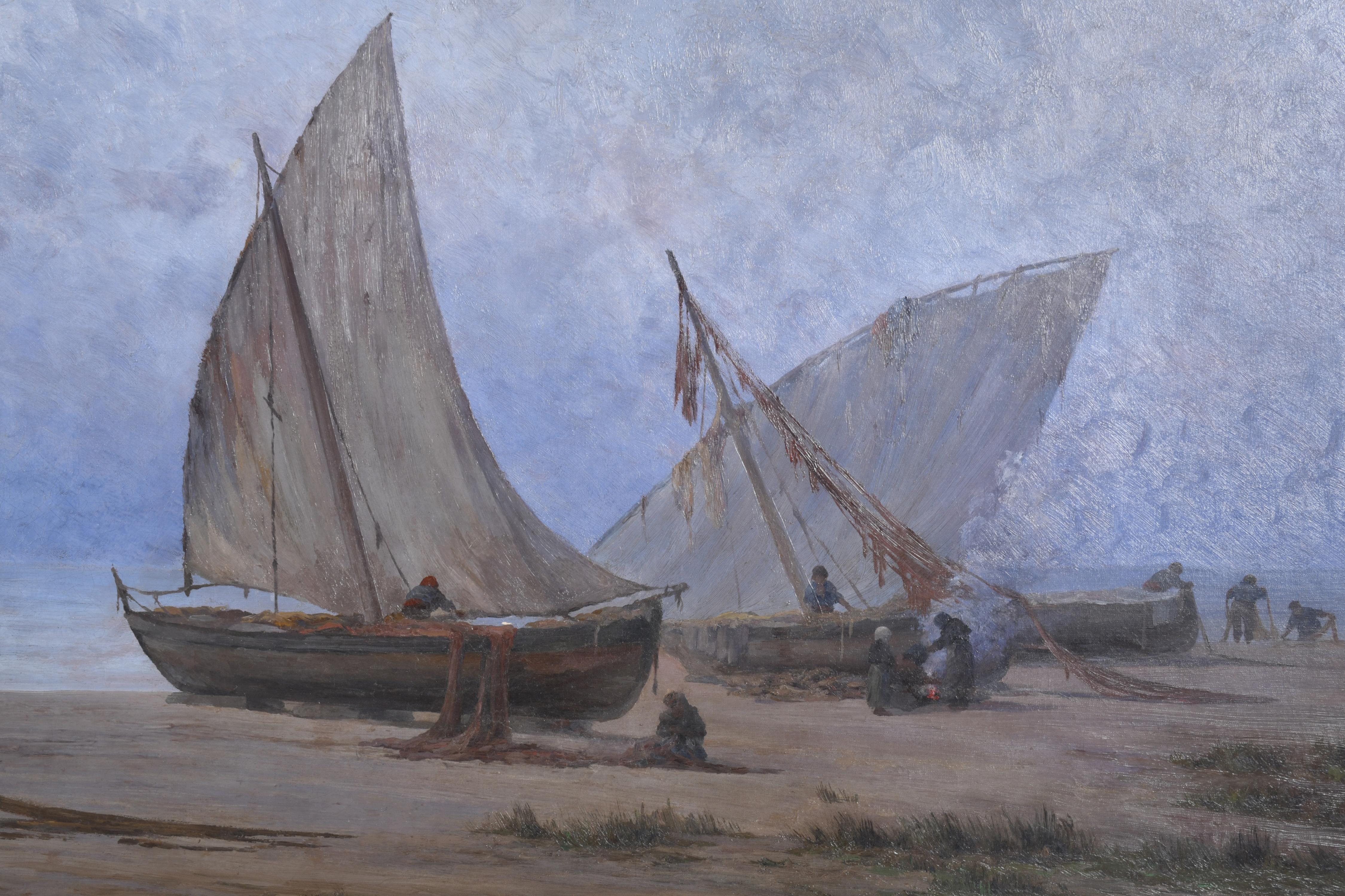 MODEST URGELL I INGLADA (1839-1919). "Barcas".