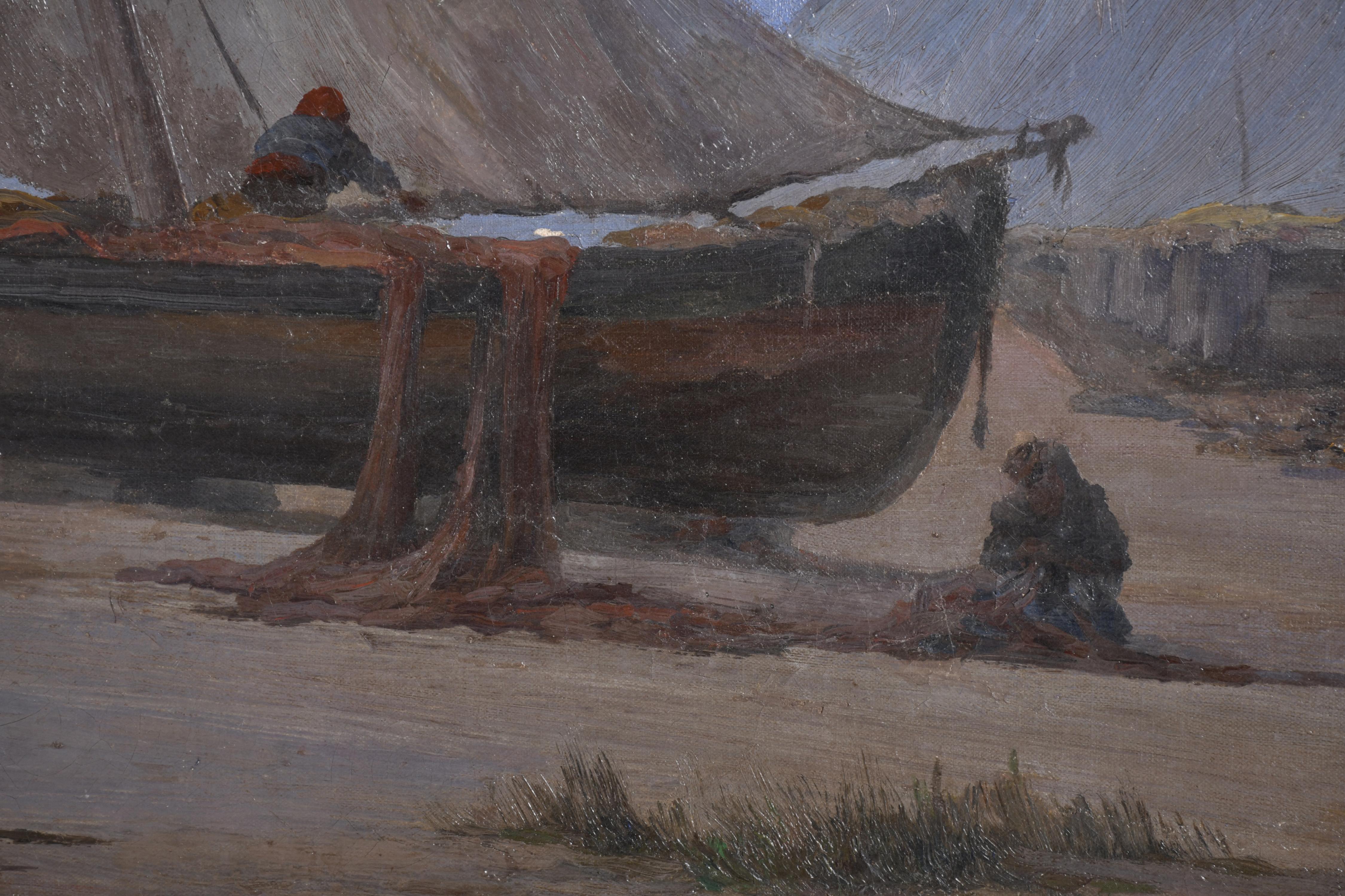 MODEST URGELL I INGLADA (1839-1919). "Barcas".