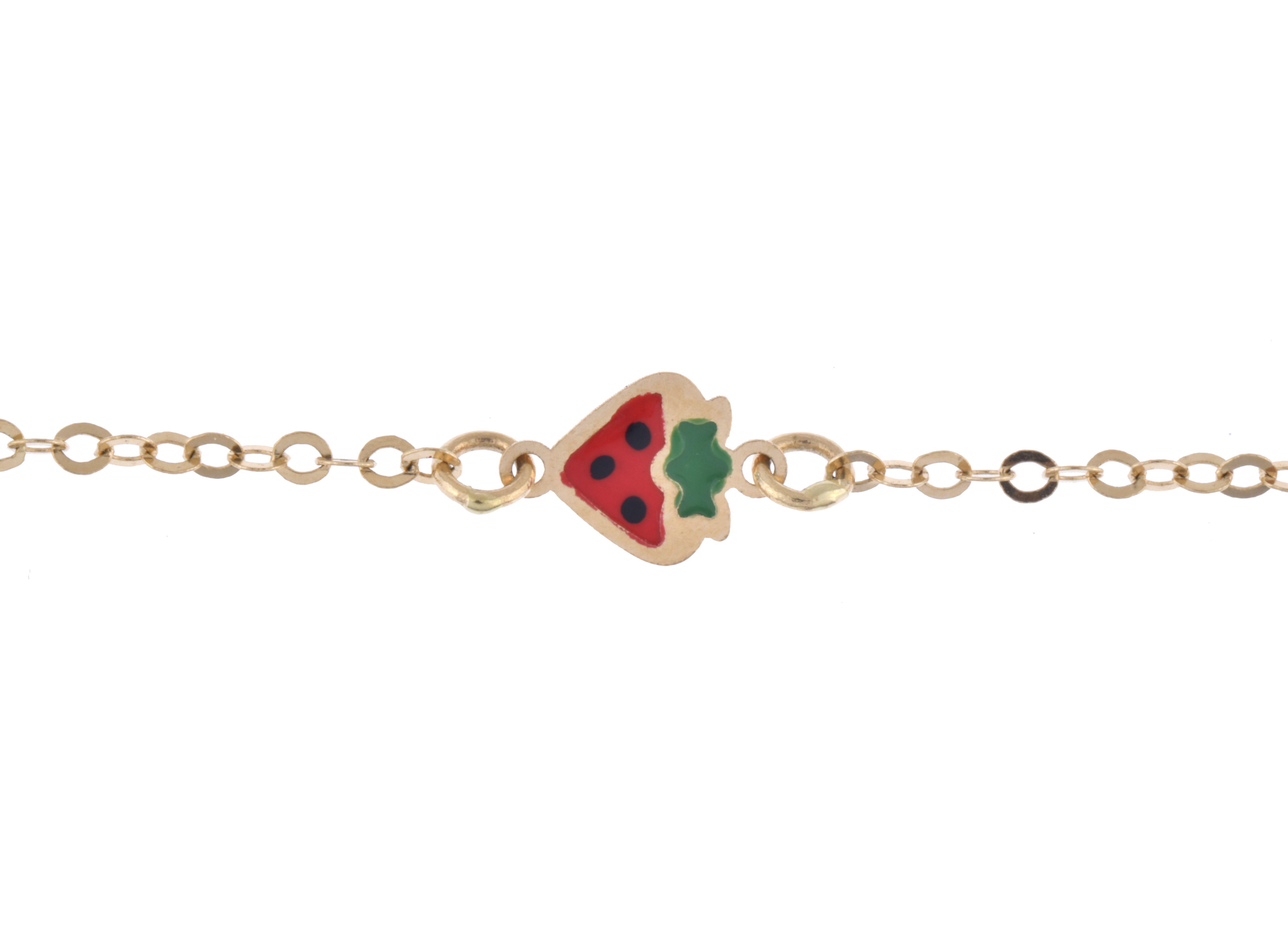 Pulsera infantil con esmlate.