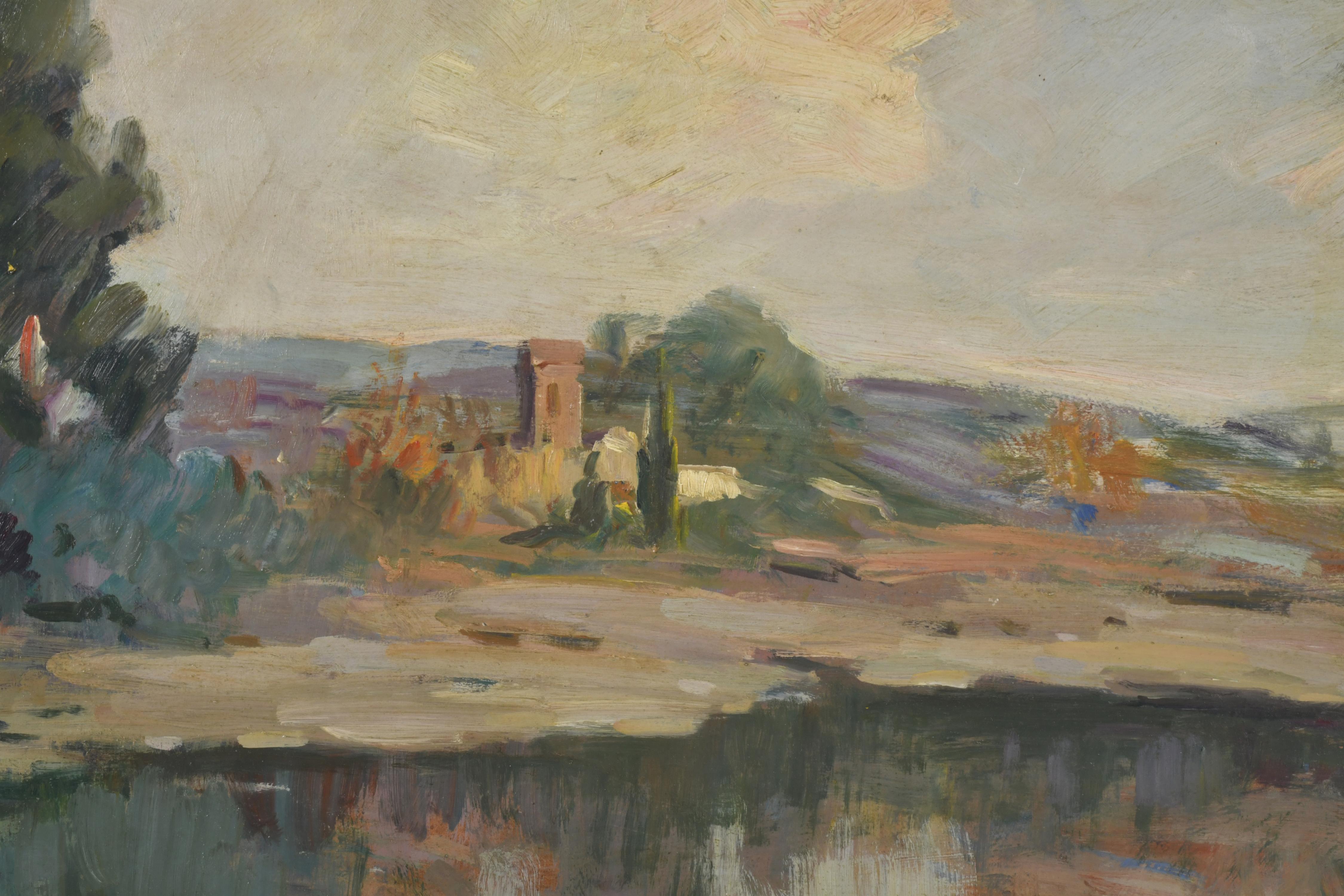 JOSEO ORIOL BAQUE MERCADER (1900-1966). "Paisaje".