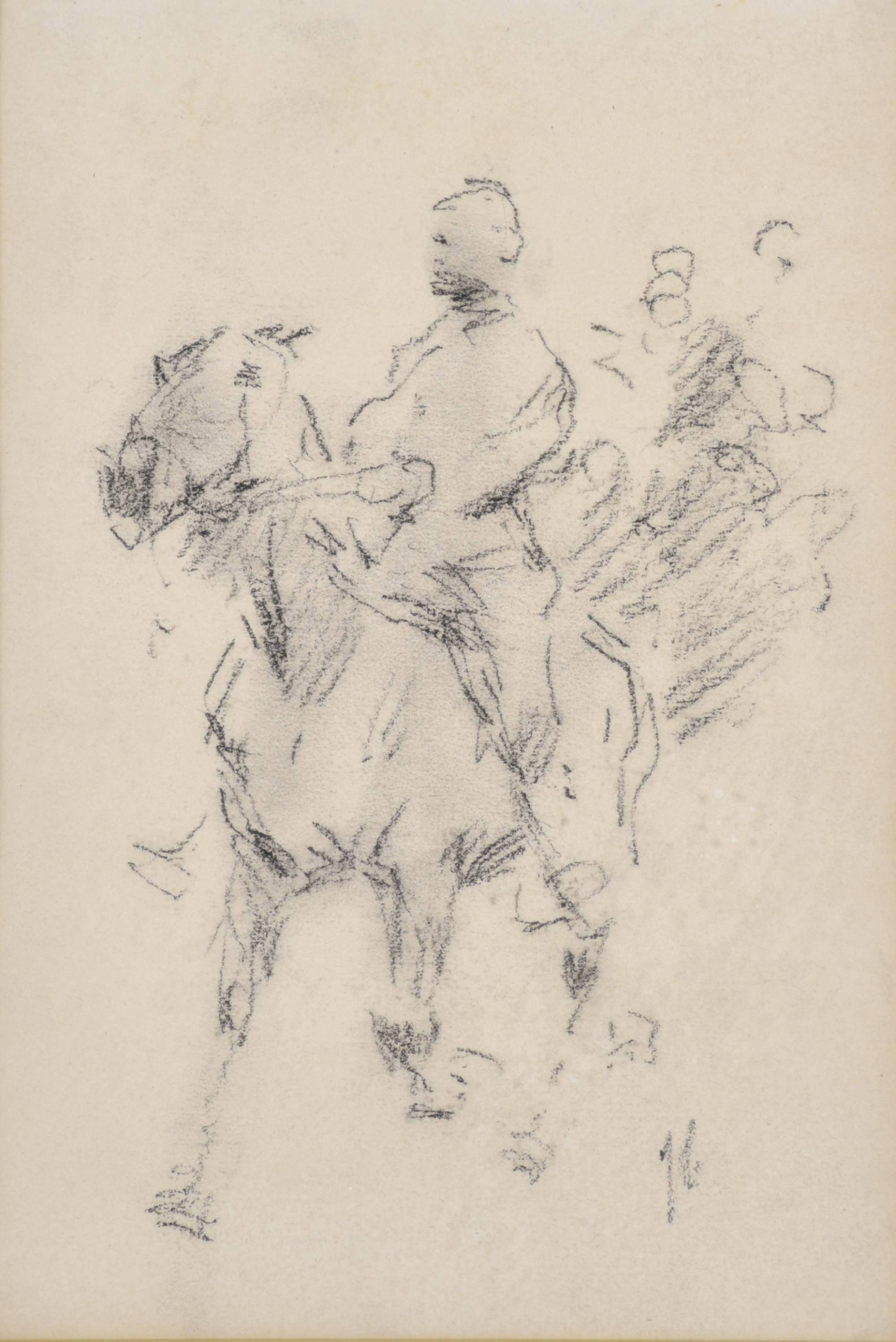 JOSEP CUSACHS I CUSACHS (1851-1908). "Apunte del natural, h