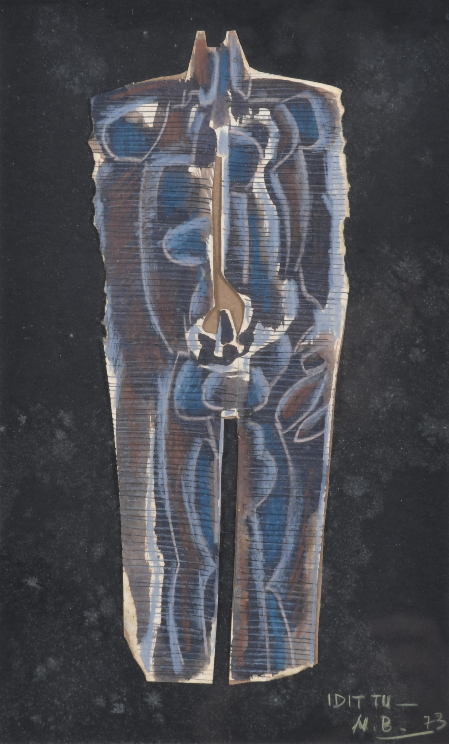 NESTOR BASTERRETXEA ARZADUN (1924-2014).  Pareja de dibujos