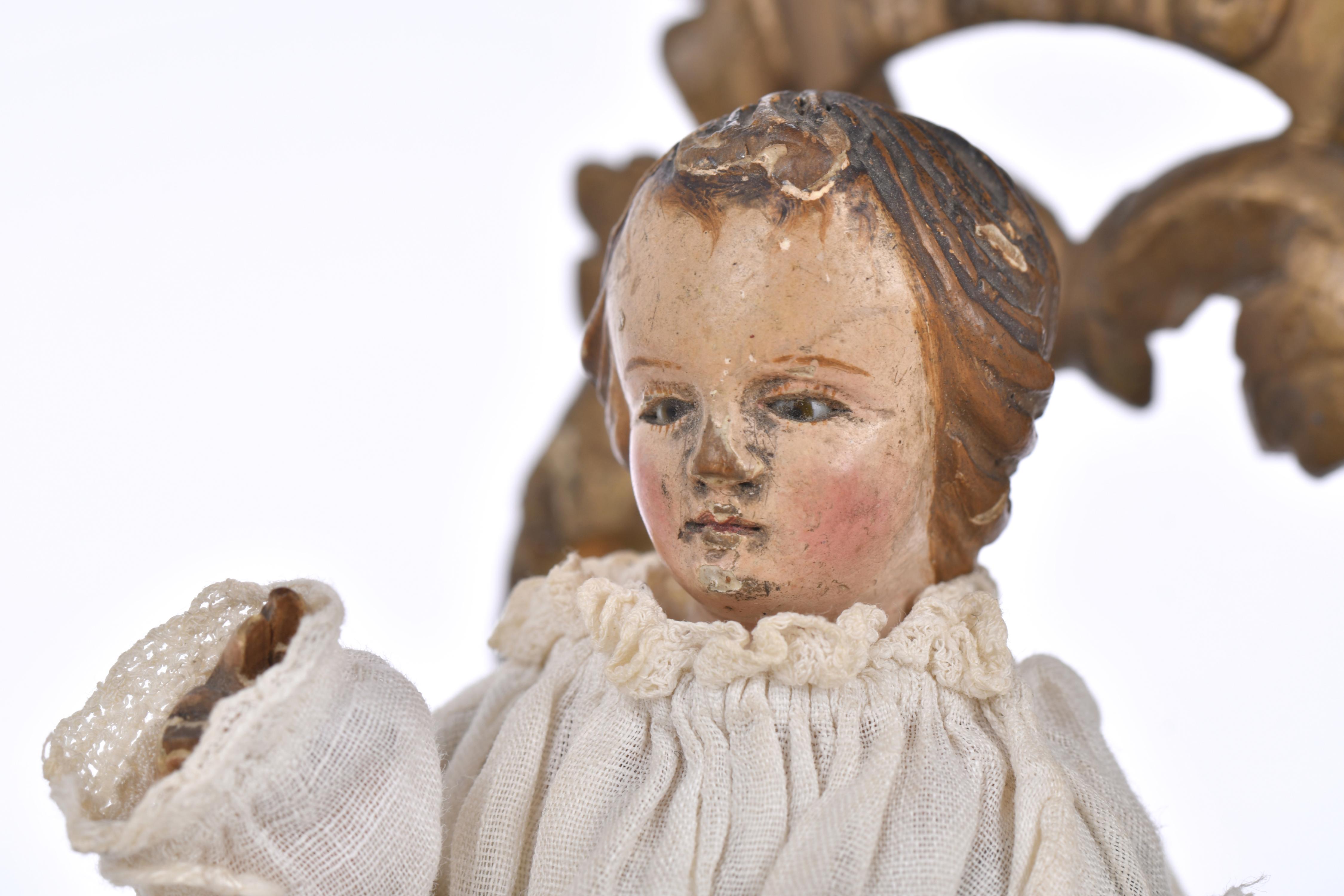 Cap i Pota del Niño Jesús, siglo XVIII. 