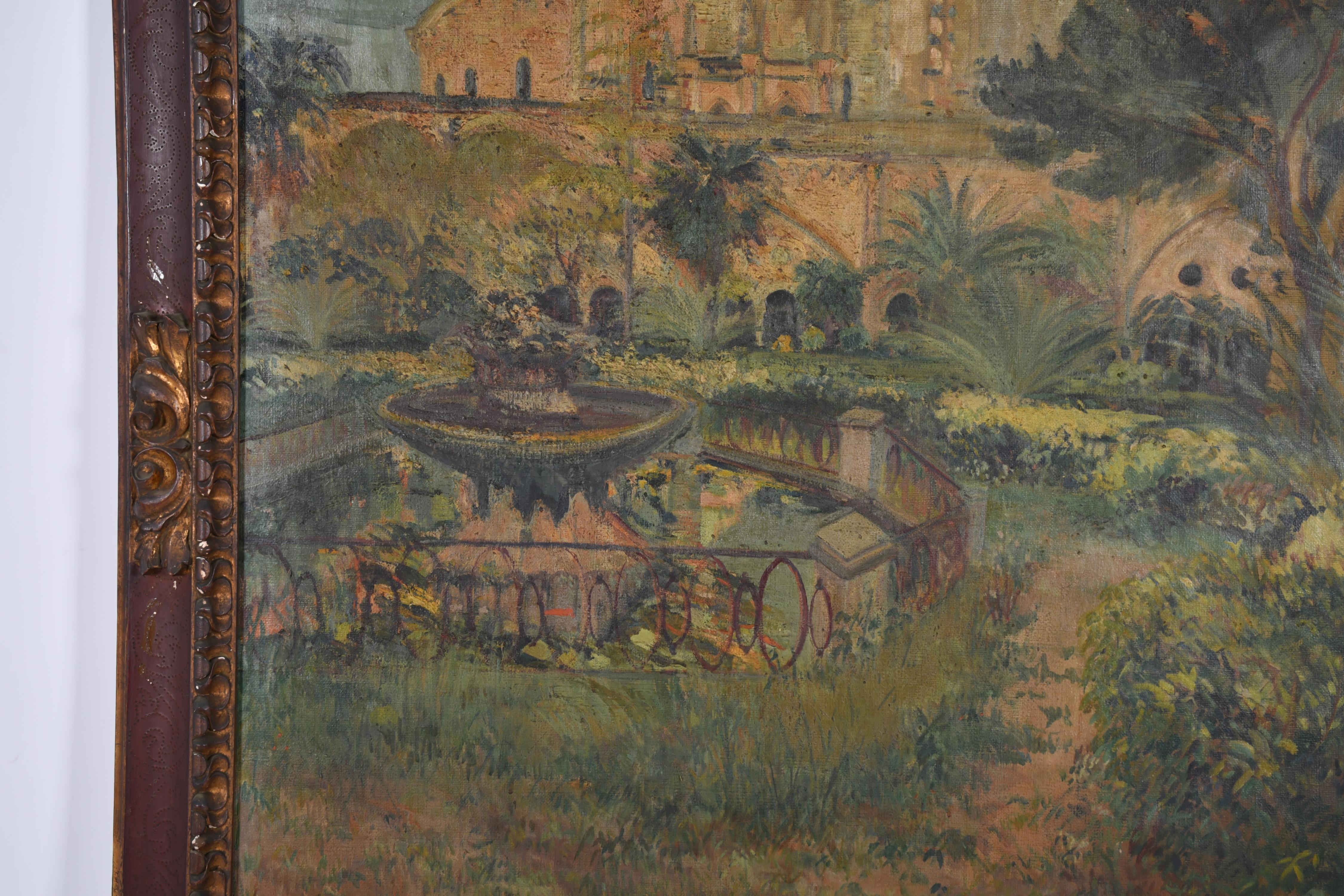 RICARDO ESTIVILL DE LLORACH (1879-1952). "Claustro de La Se