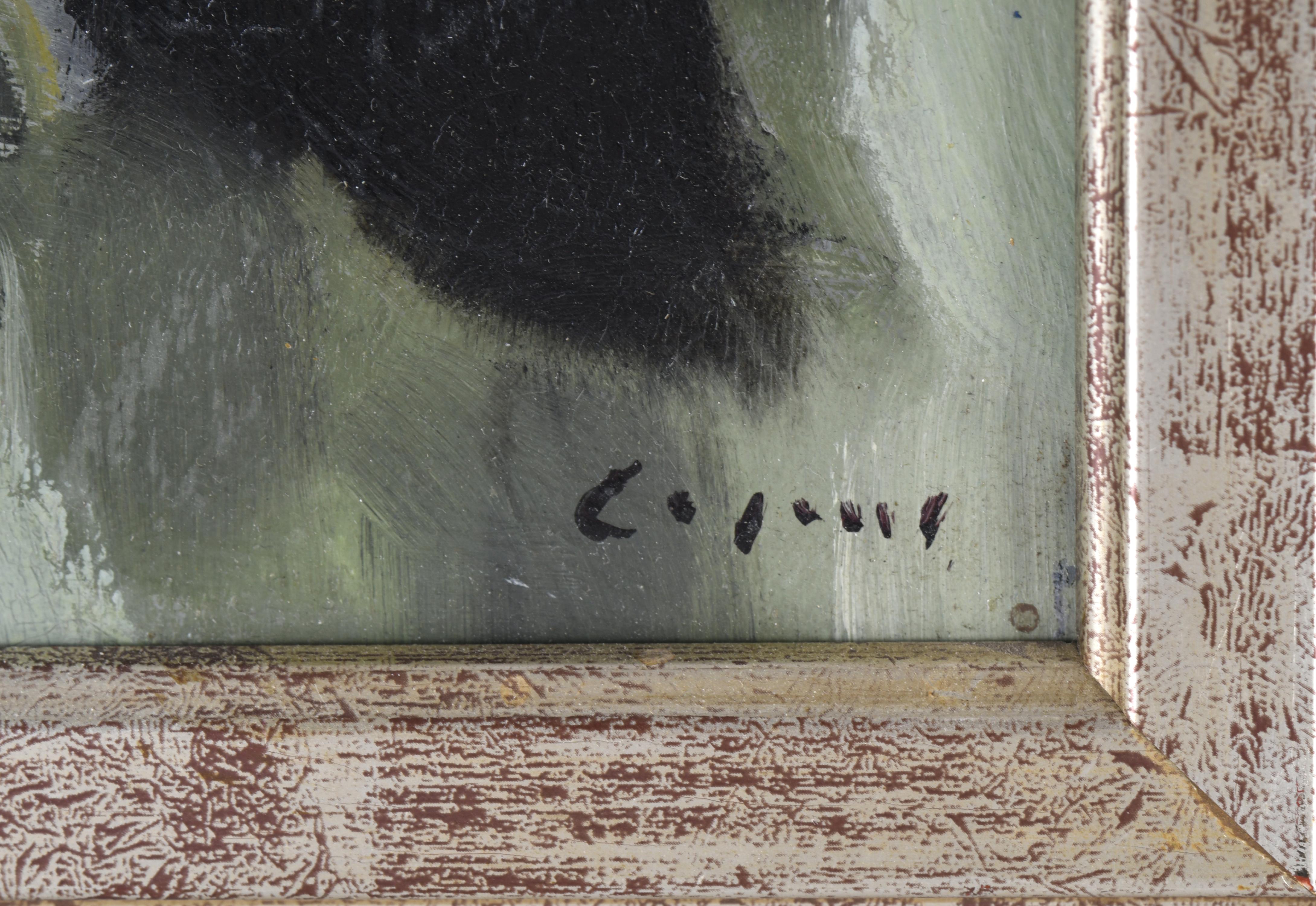 JESUS CASAUS MECHO (1926-2002). Pareja de obras sobre "Muje