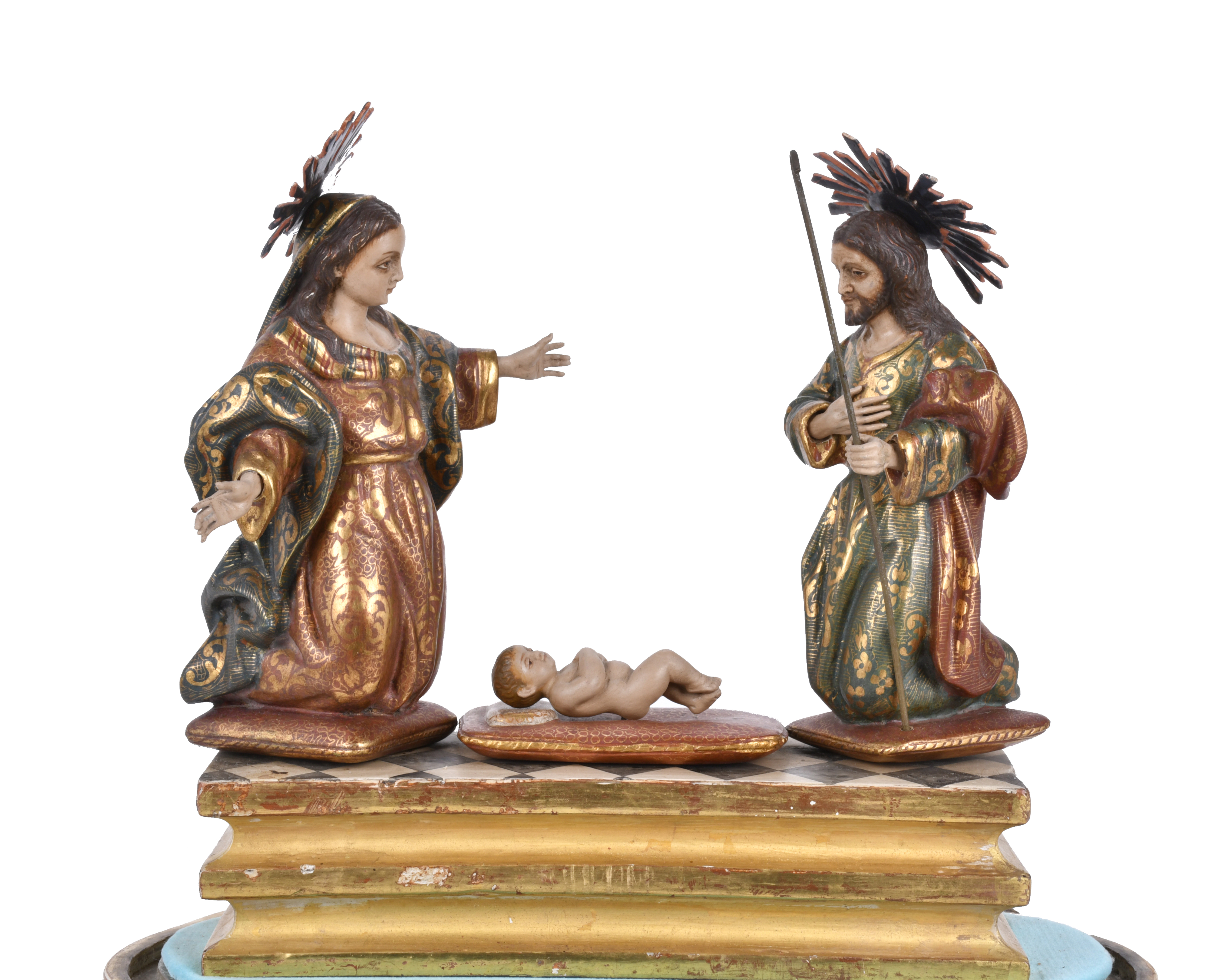 ESCUELA ESPAÑOLA, SIGLO XIX. "Nacimiento".