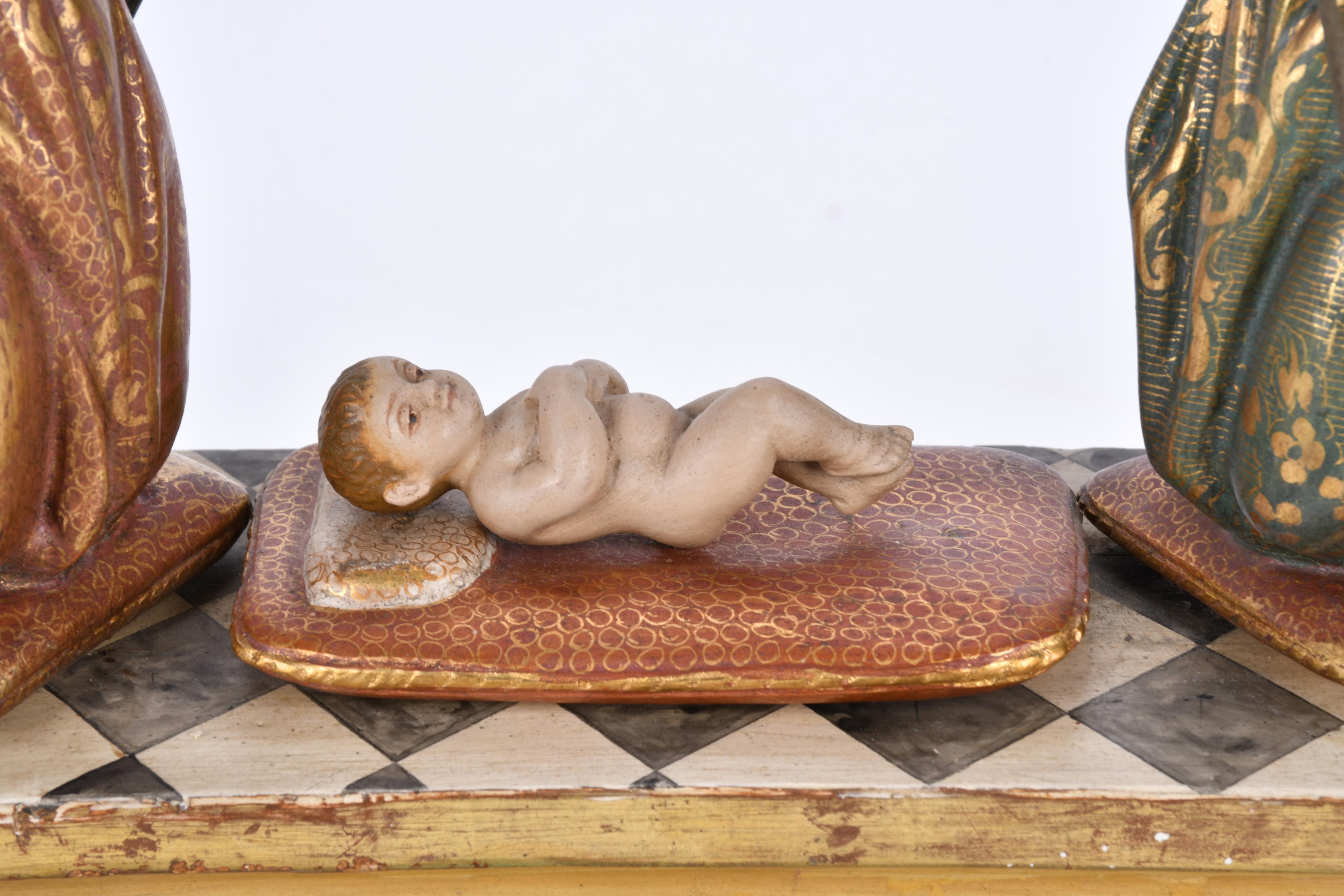 ESCUELA ESPAÑOLA, SIGLO XIX. "Nacimiento".
