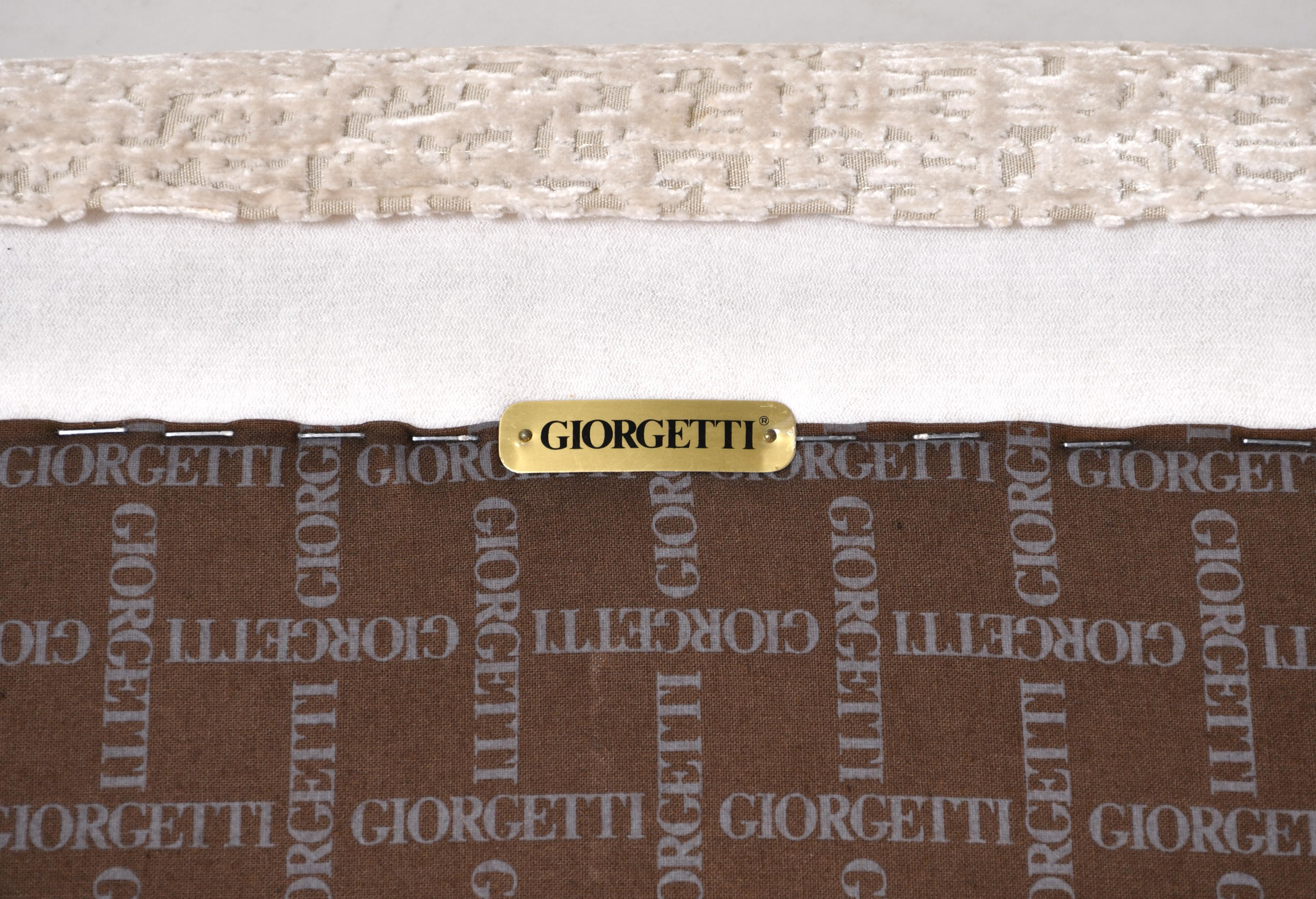 UMBERTO ASNAGO PARA GIORGETTI.  Conjunto modelo “Progetti”,