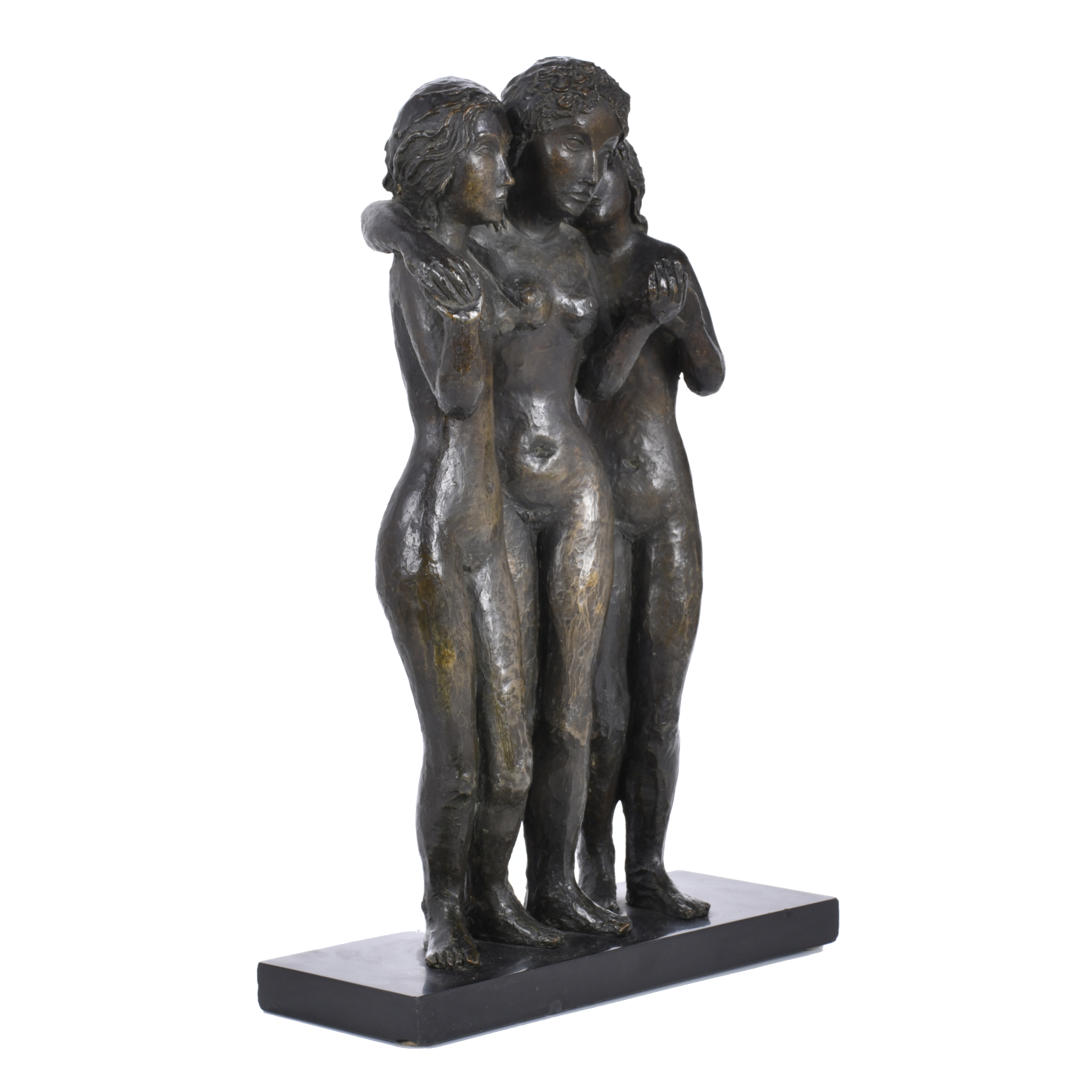 APEL·LES FENOSA (1899-1988).  “Las Tres Gracias”, pieza úni
