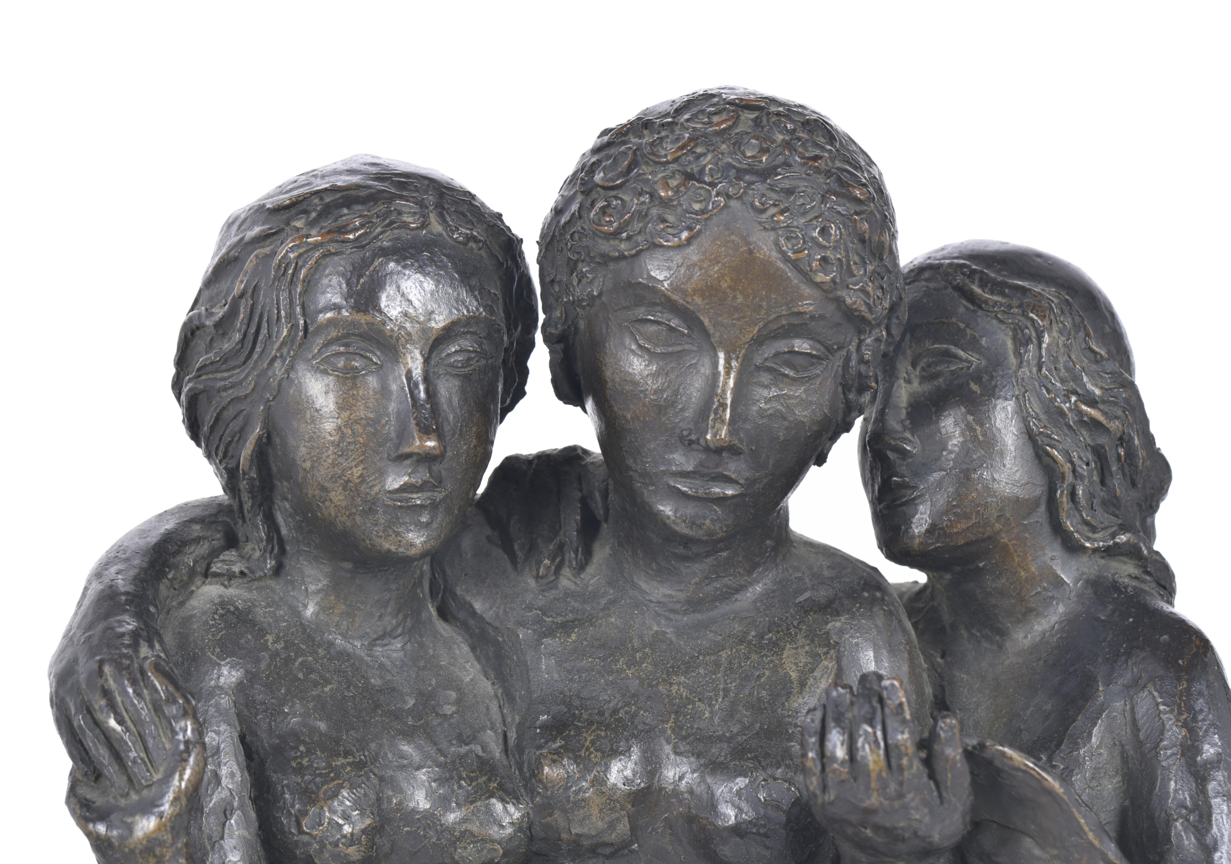 APEL·LES FENOSA (1899-1988).  “Las Tres Gracias”, pieza úni
