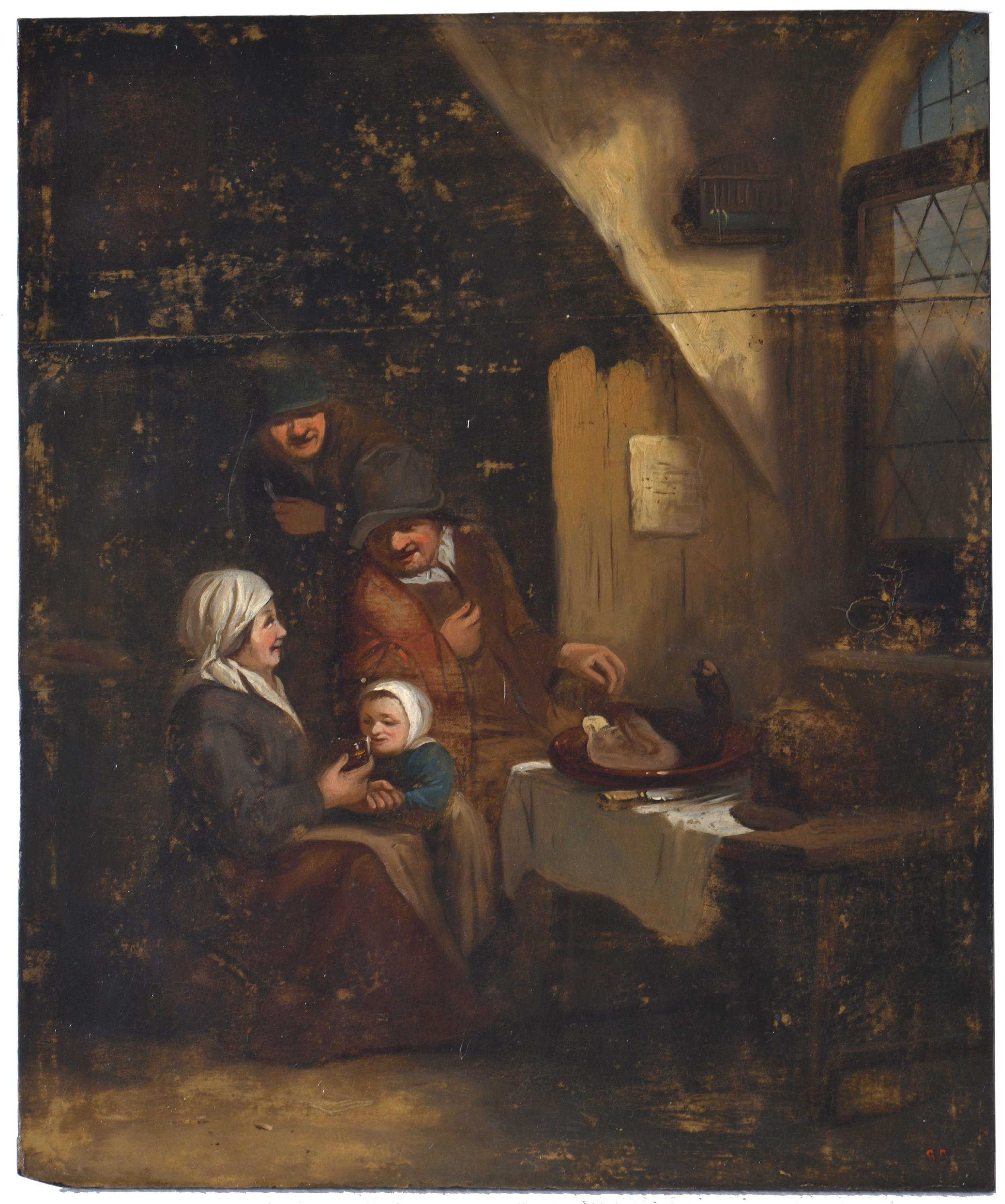 ESCUELA HOLANDESA, SIGLO XVIII. Después de Adriaen Van Osta