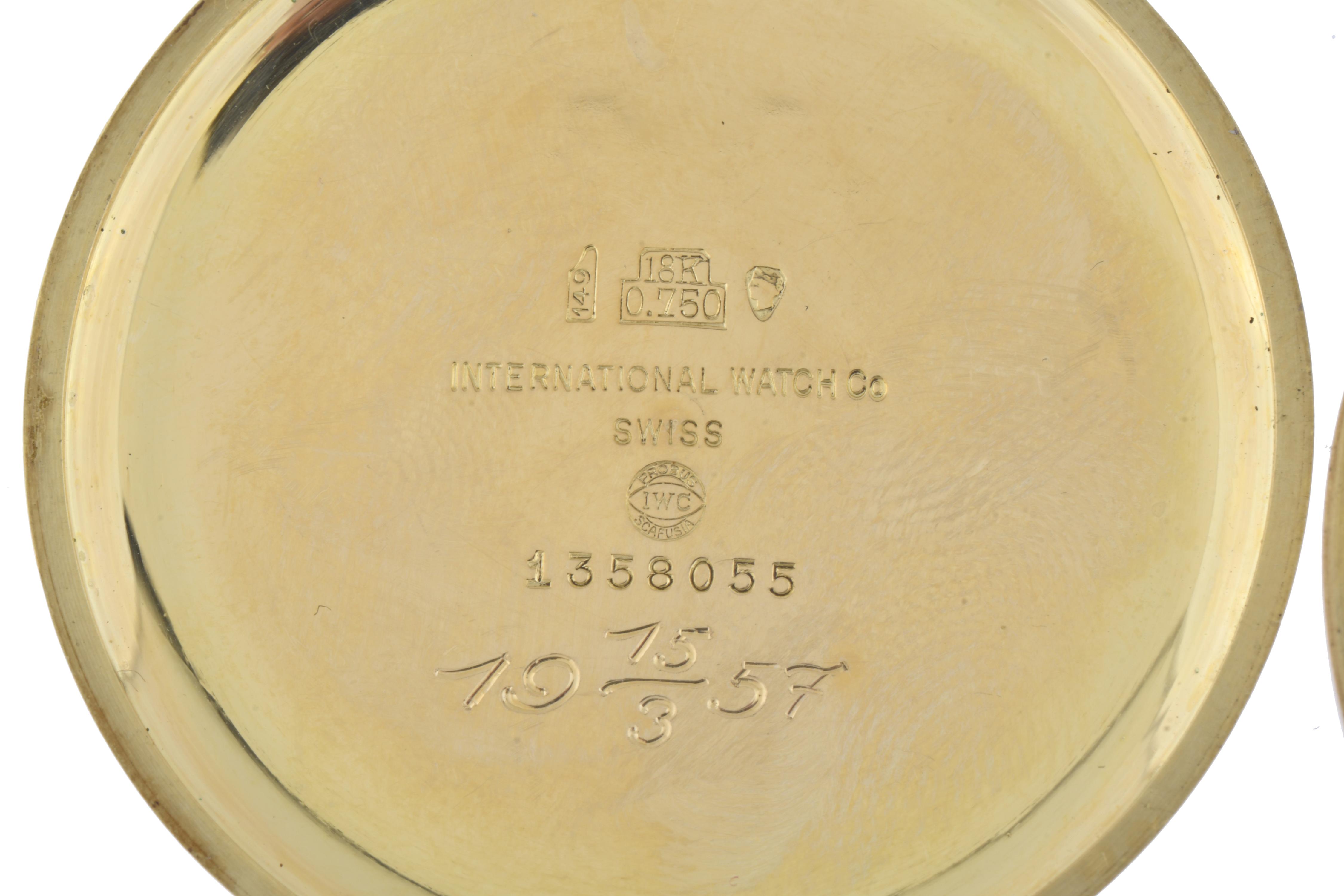 INTERNATIONAL WATCH CO. Shaffhausen, reloj de bolsillo.