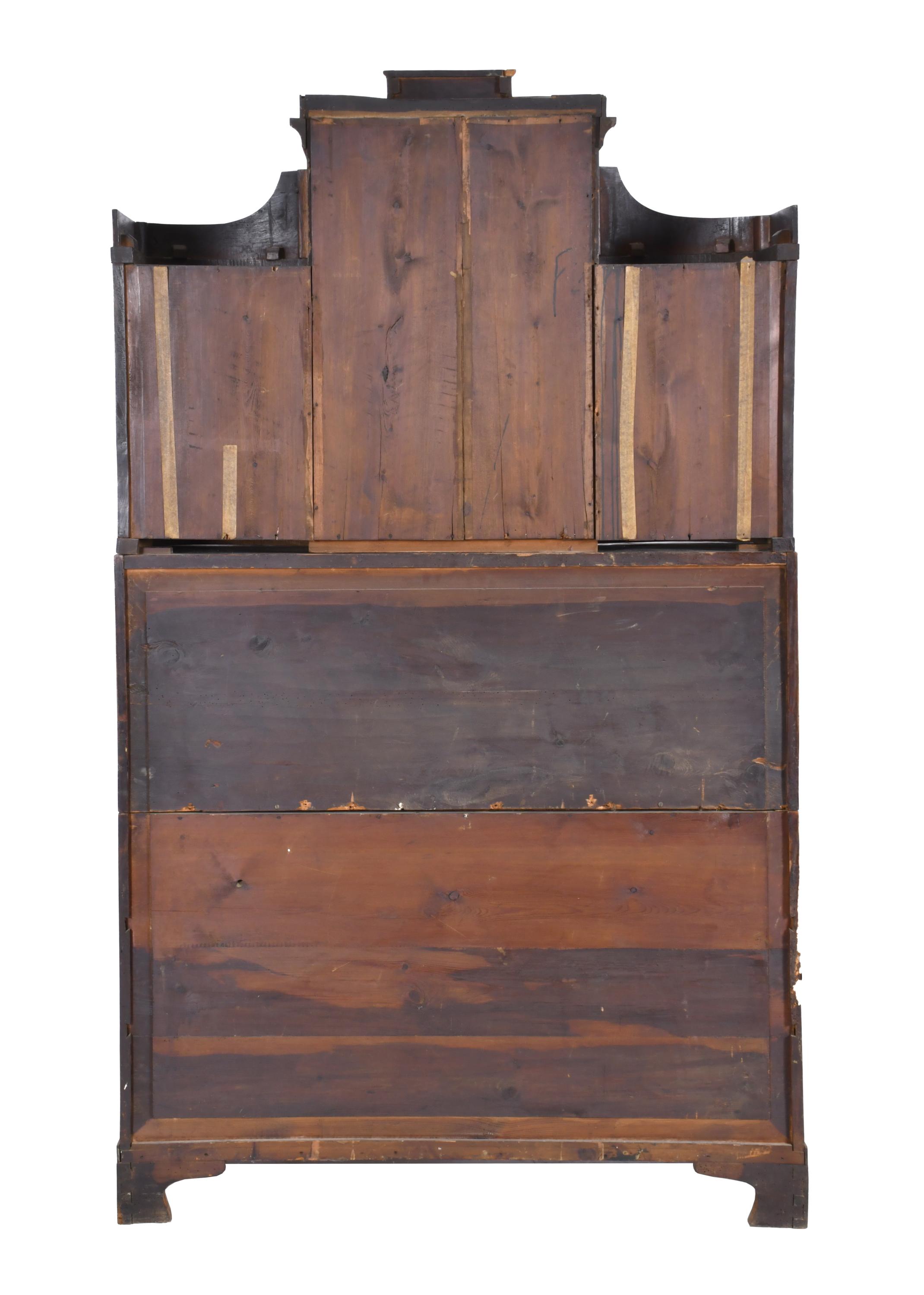Mueble bureau siguiendo modelos Biedermeier, circa 1920.