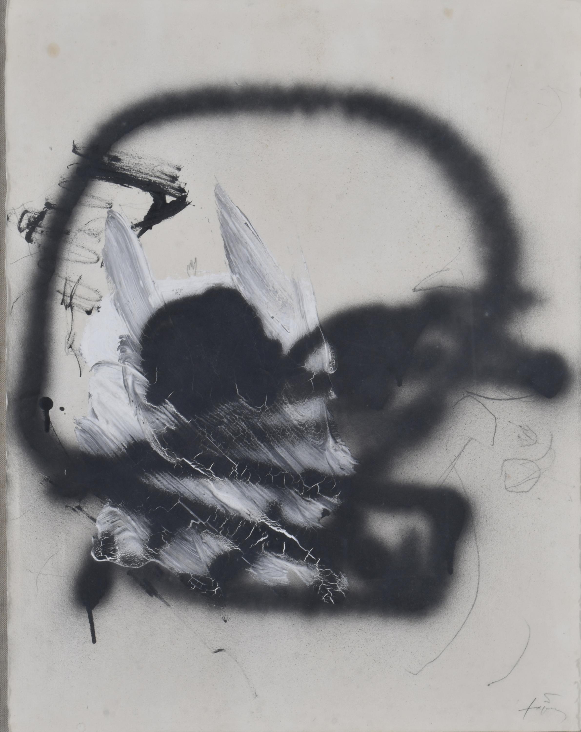 ANTONI TÀPIES (1923-2012). "Cap", 1984.