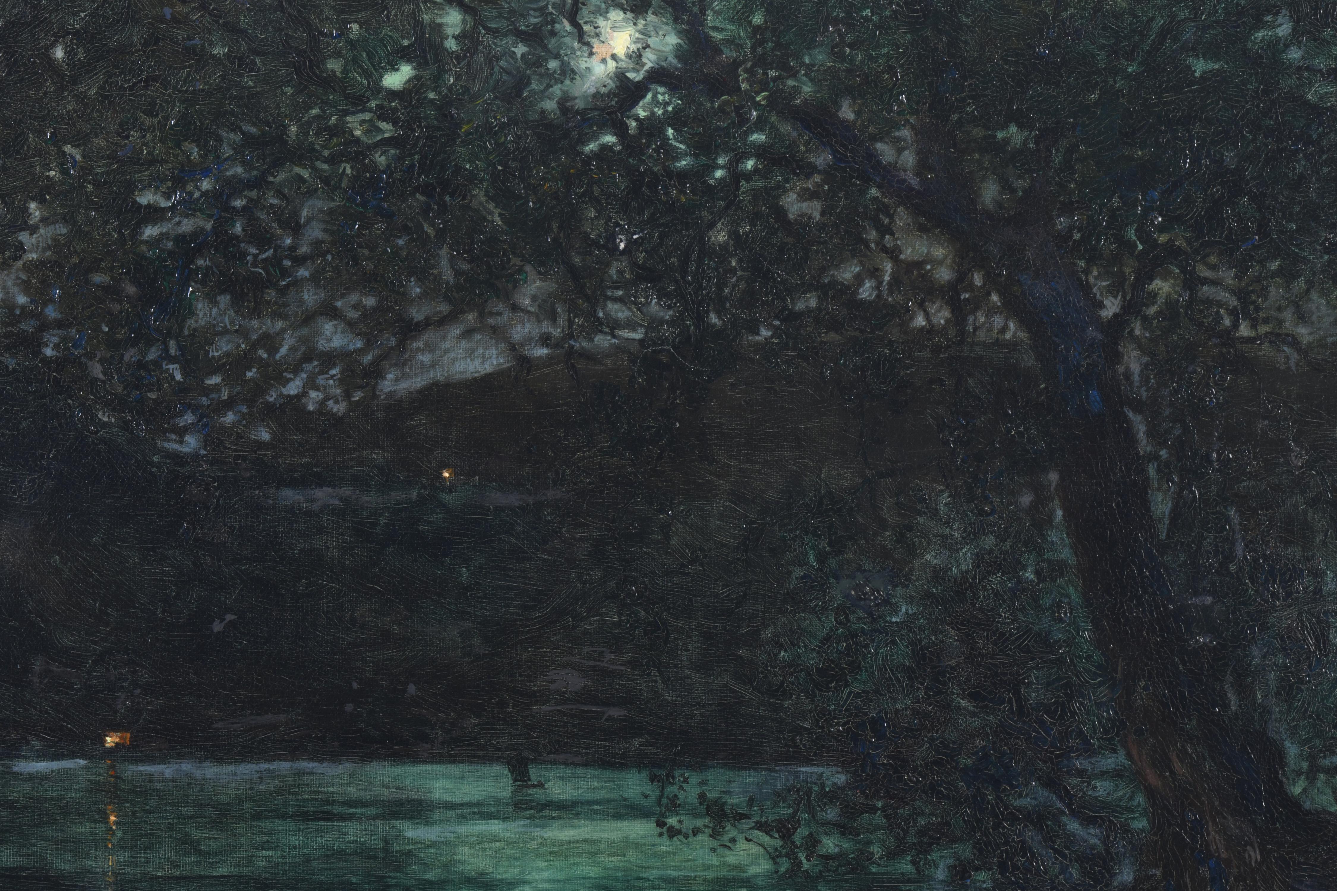 LLUÍS GRANER (1863-1929) "Nocturno".