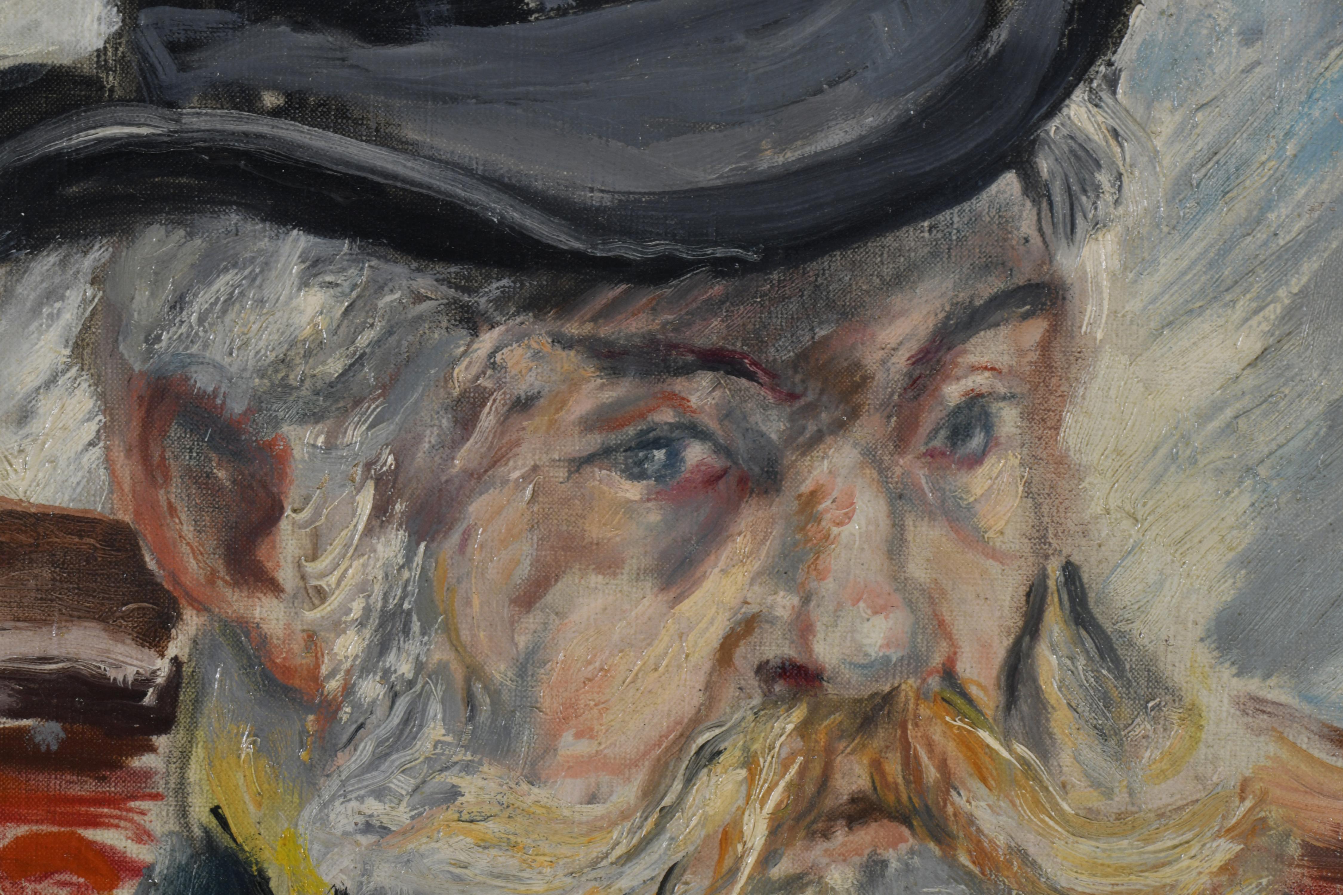 EMILI GRAU-SALA (1911-1975). "Retrato caballero".