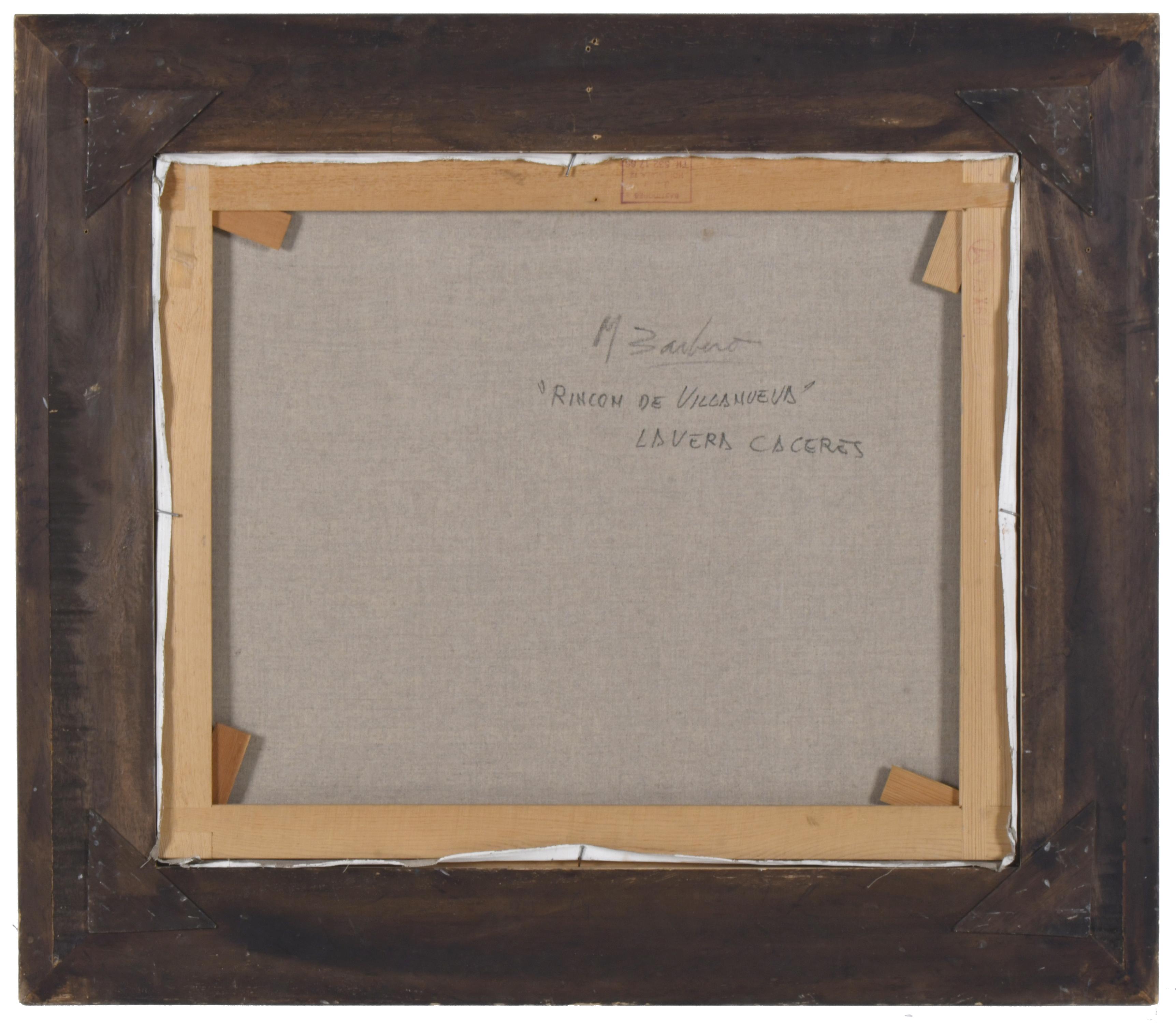 MIGUEL BARBERO (1953).  "Rincón de Villanueva", La Vera, Cá