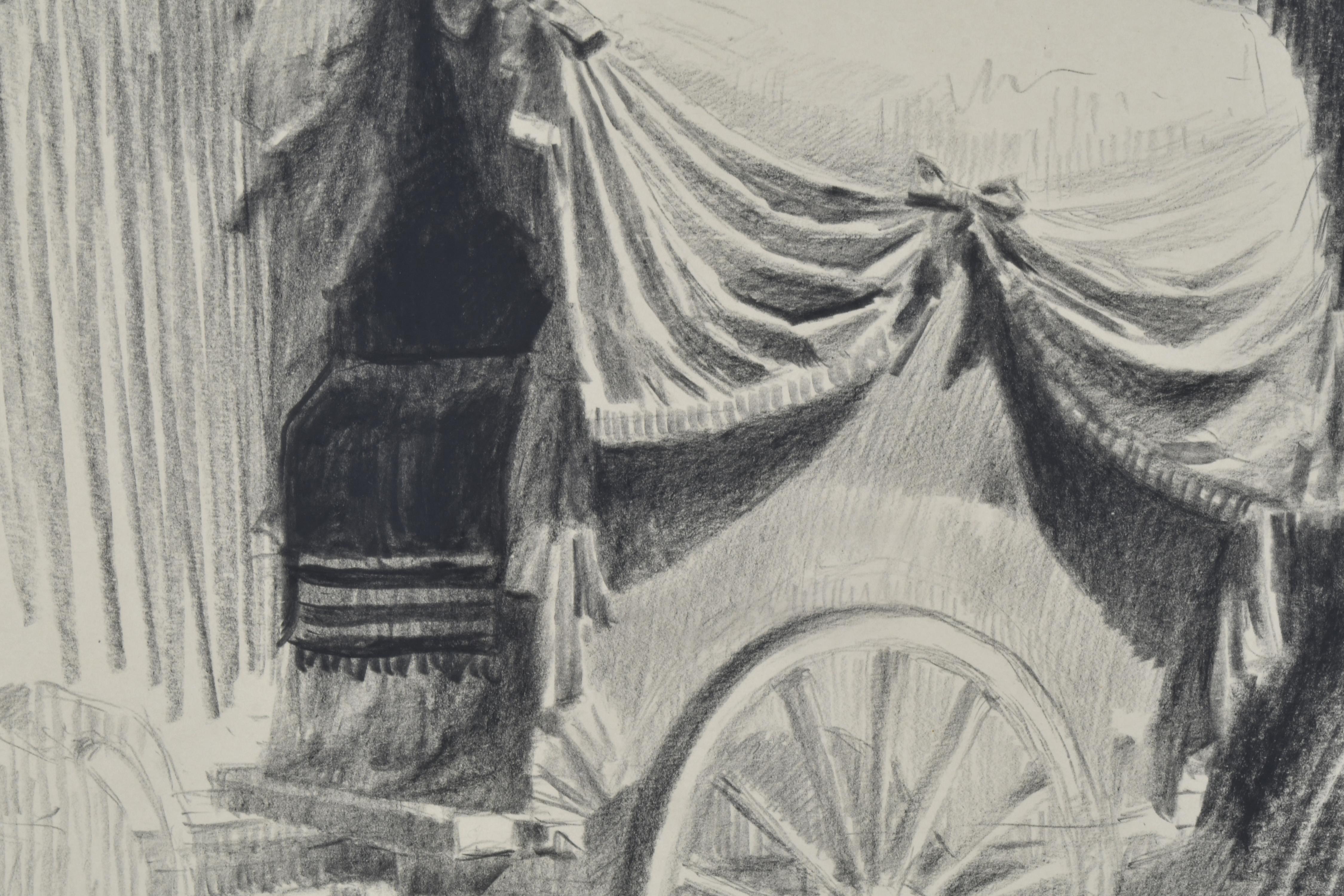 MIGUEL ACEVEDO (1947). "Carreta de la romería del Rocío", 2