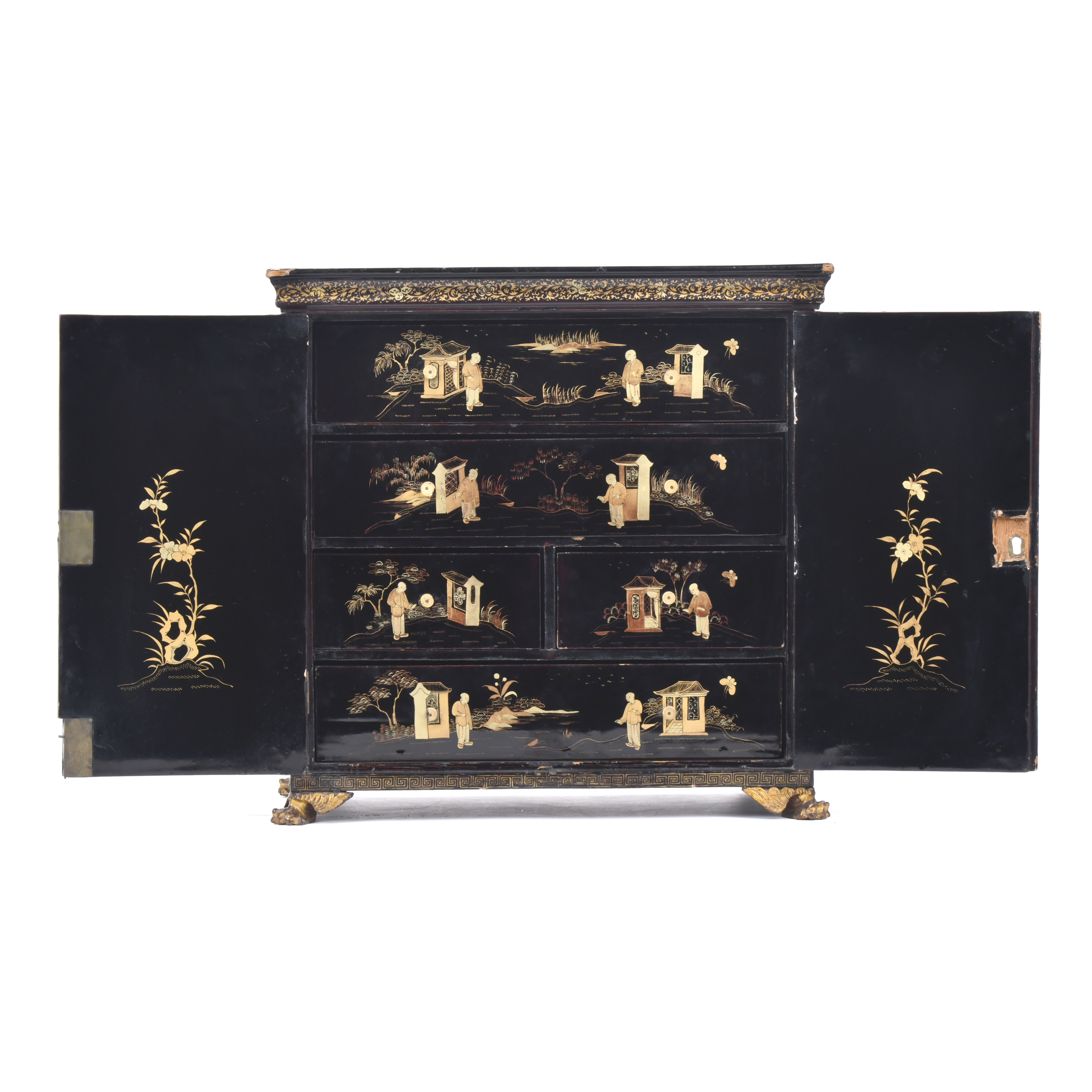 Caja joyero japonesa, siglo XIX.
