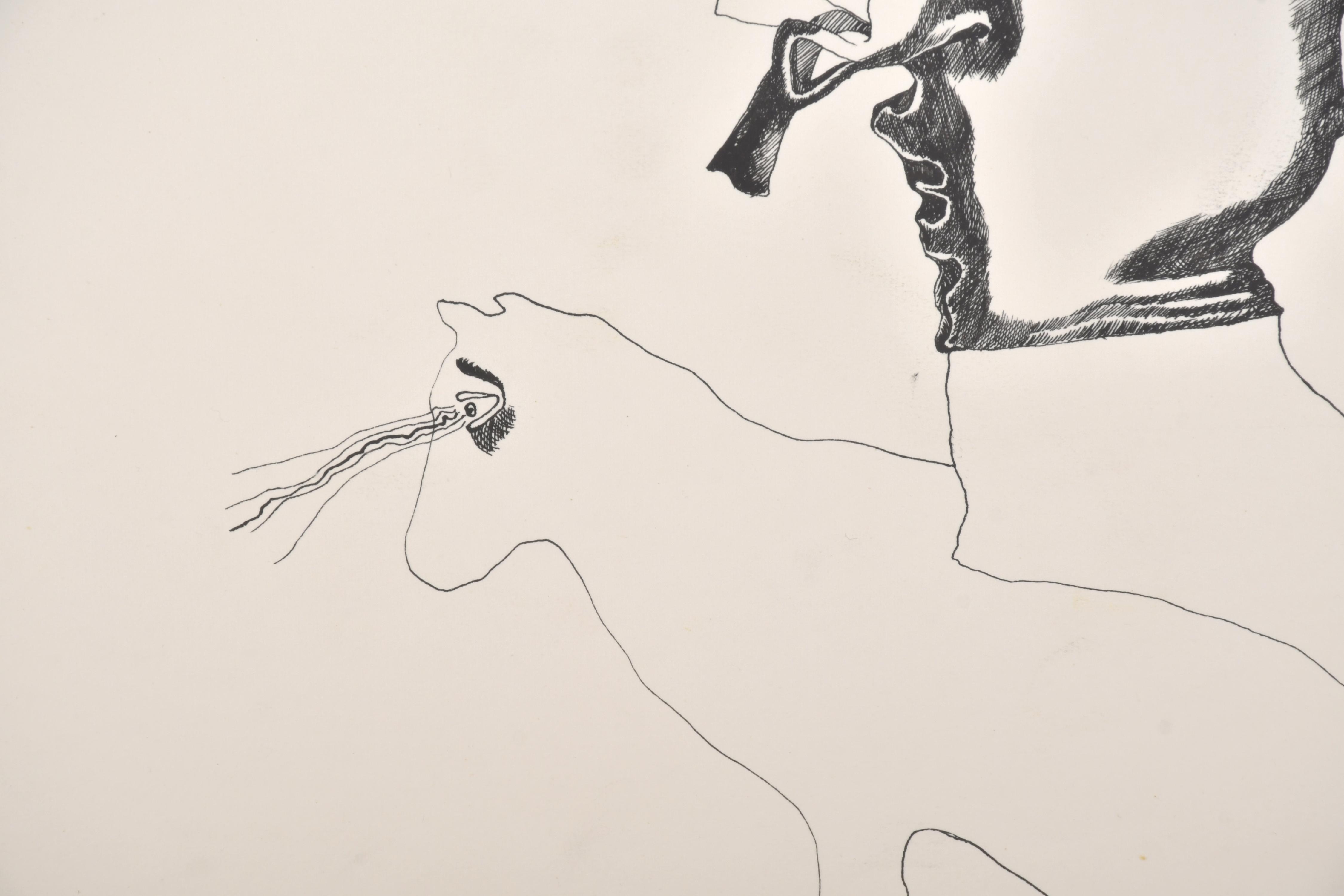 JORGE CASTILLO CASALDERREY (1933). Sin título, 1967.