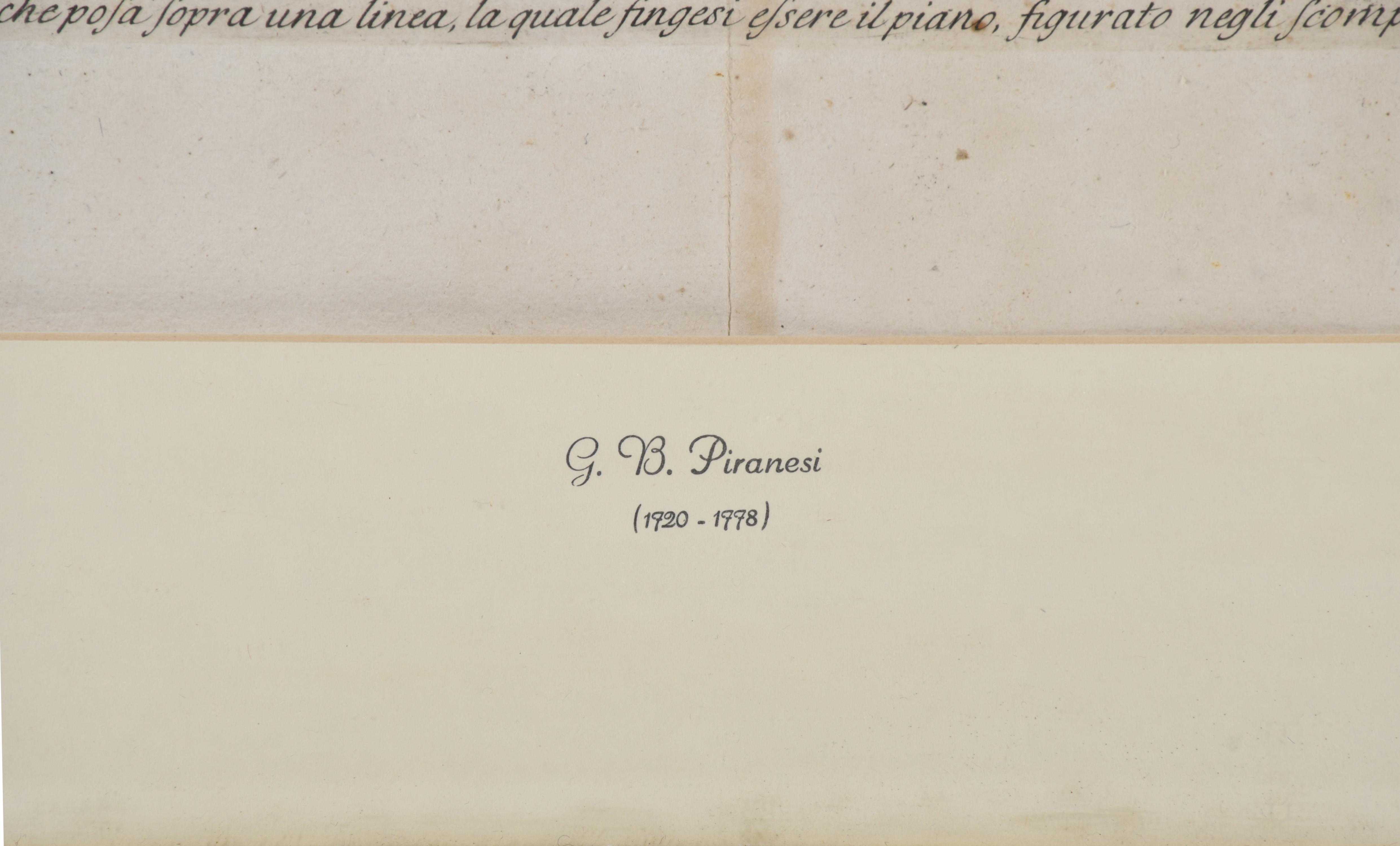 GIOVANNI BATTISTA PIRANESI (1720-1778). "Victoria alada"