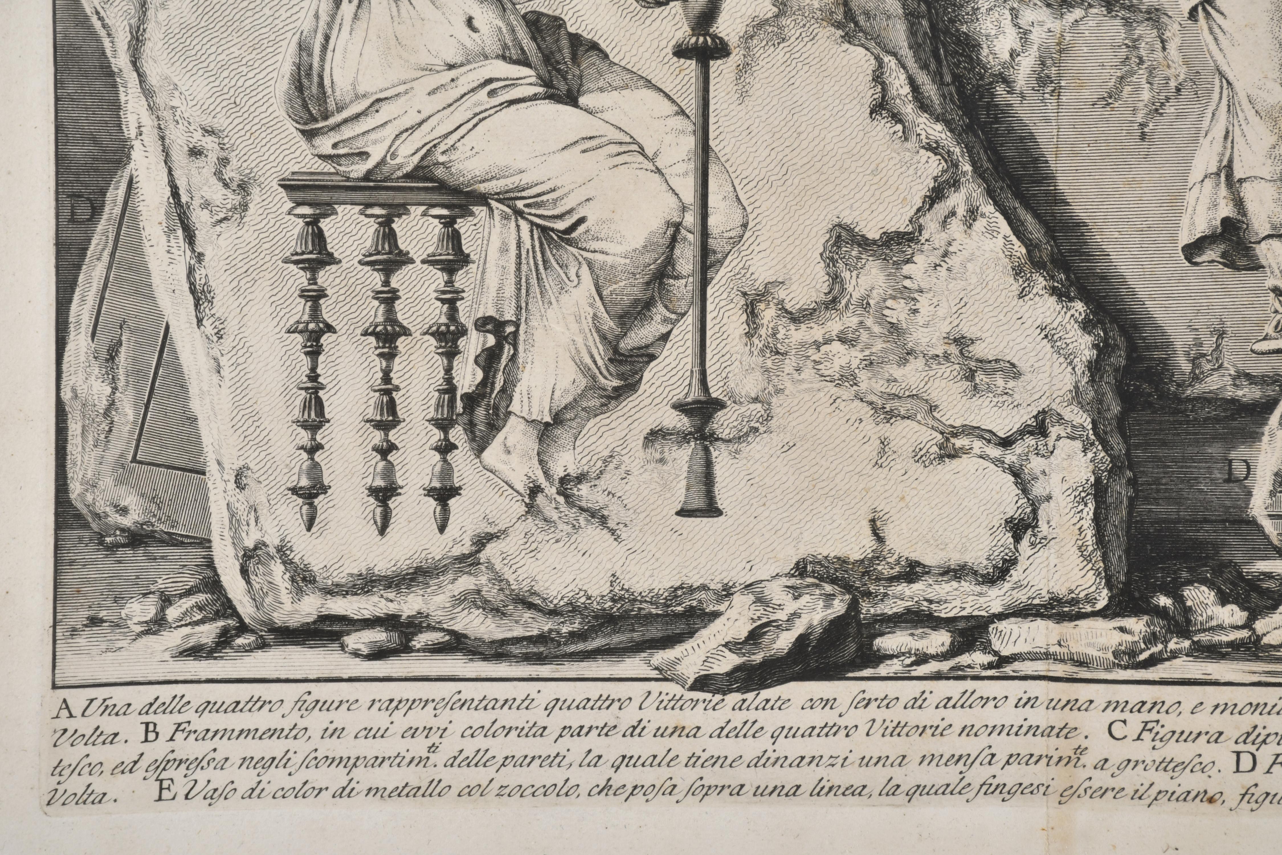 GIOVANNI BATTISTA PIRANESI (1720-1778). "Victoria alada"