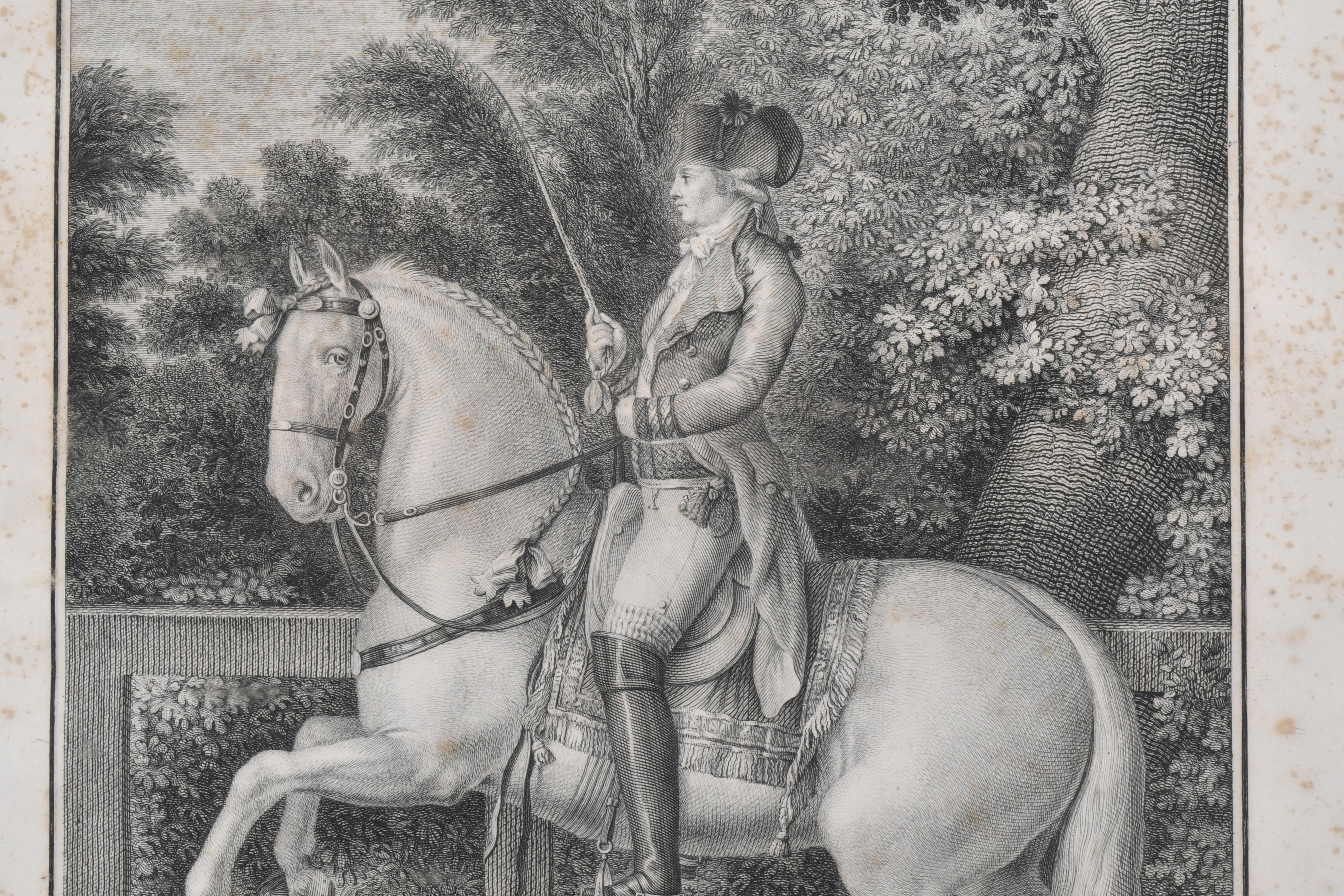 TOMAS LOPEZ ENGUIDANOS (1773-1814).  "Galope de campo", seg