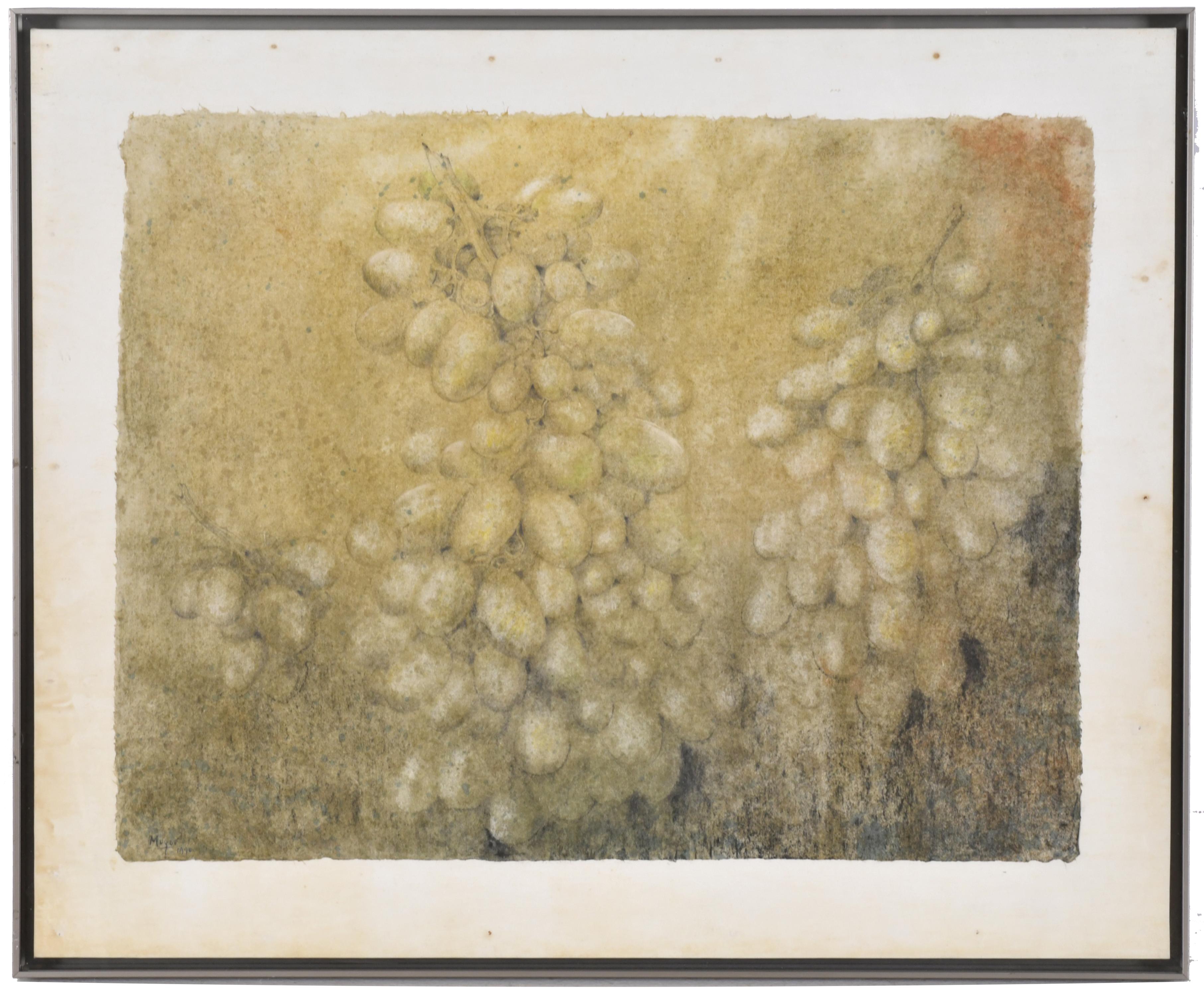 RAFAEL MUYOR (1943). "Uvas", 1990.