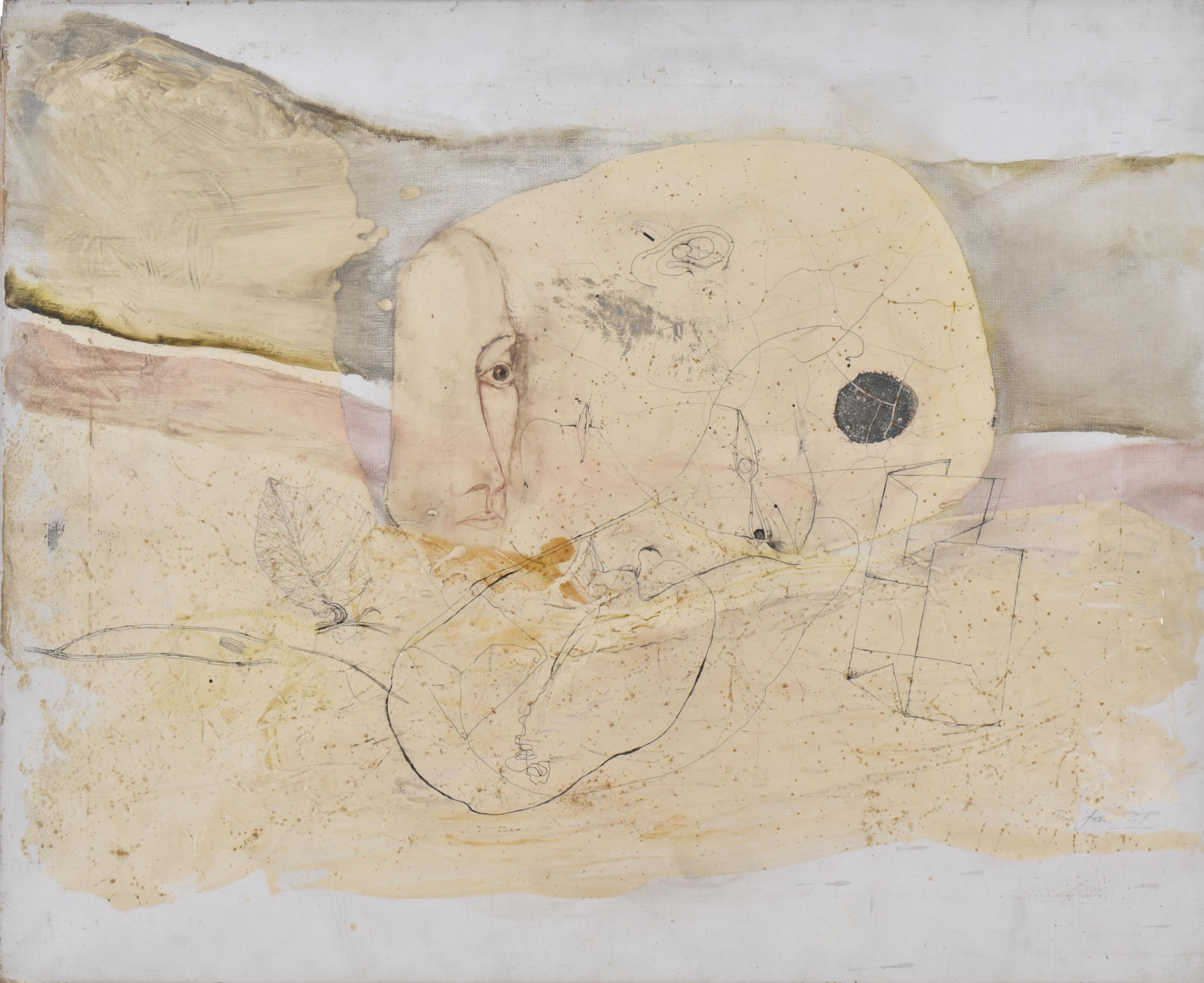 ANNA LENTSCH (1943). "Rostros", 1968.