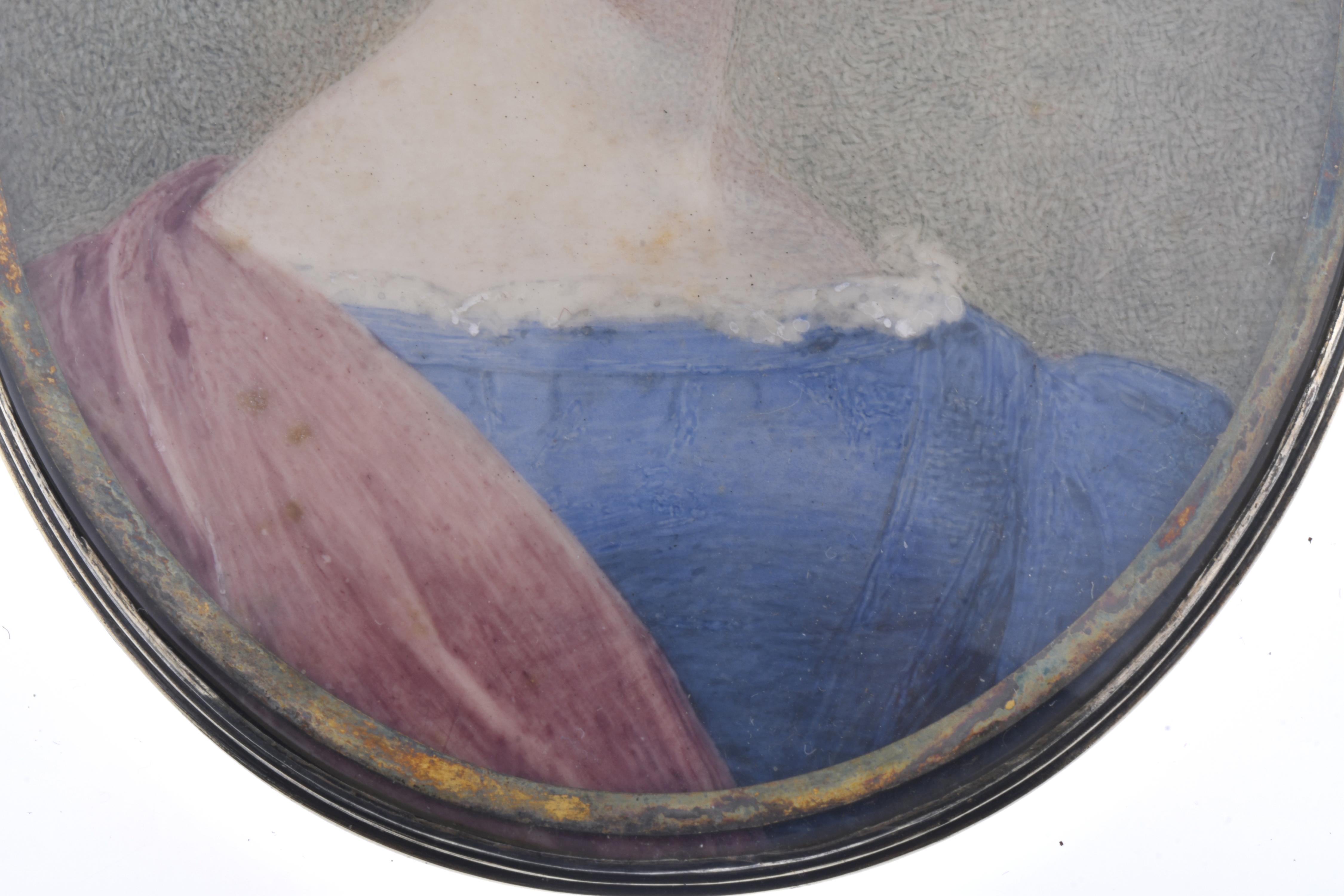 ANTHONY STEWART (1773 - 1846).  Miniatura de Lady Charlotte