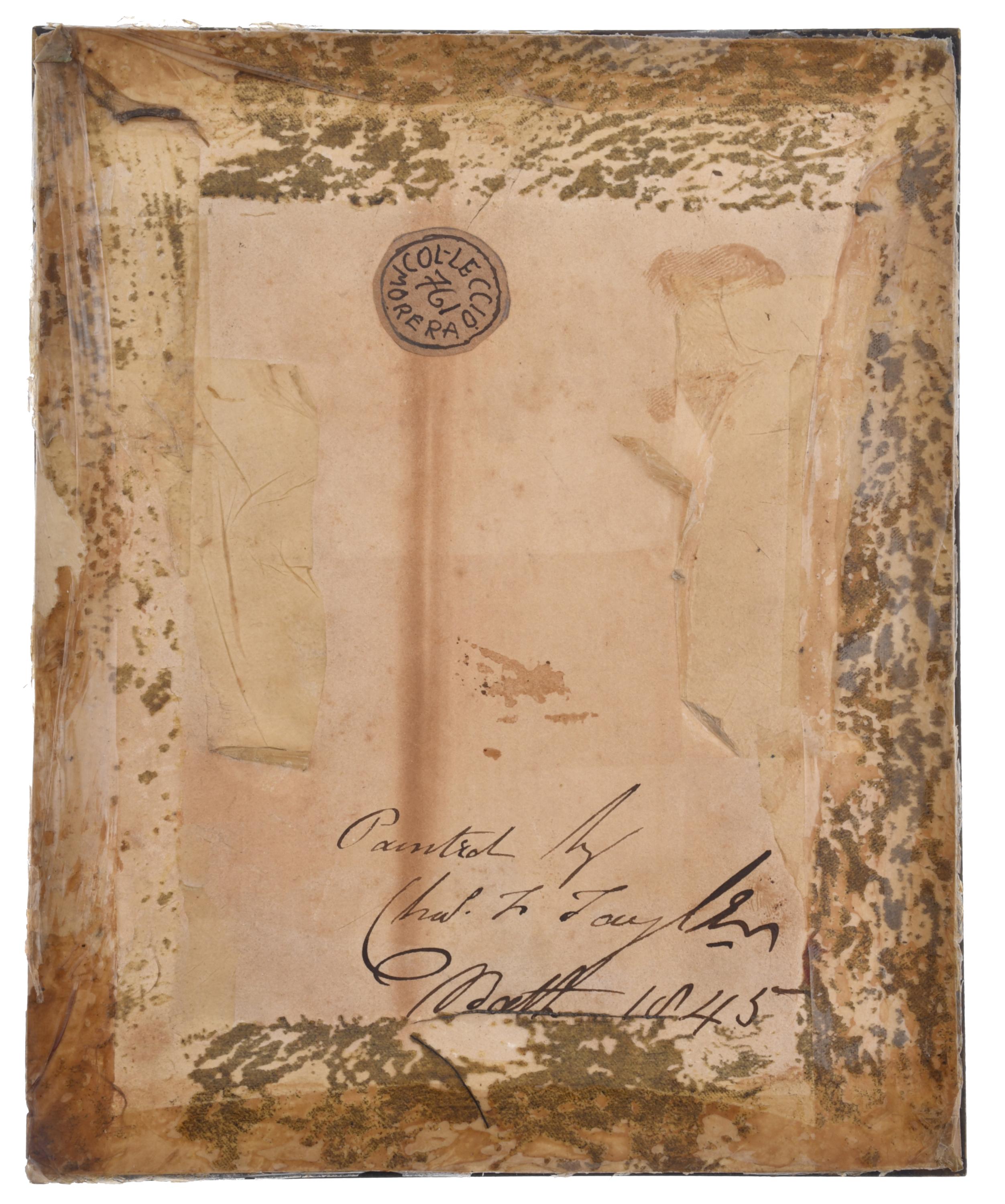 CHARLES FOOT TAYLOR (1818 - 1853). Miniatura del retrato de
