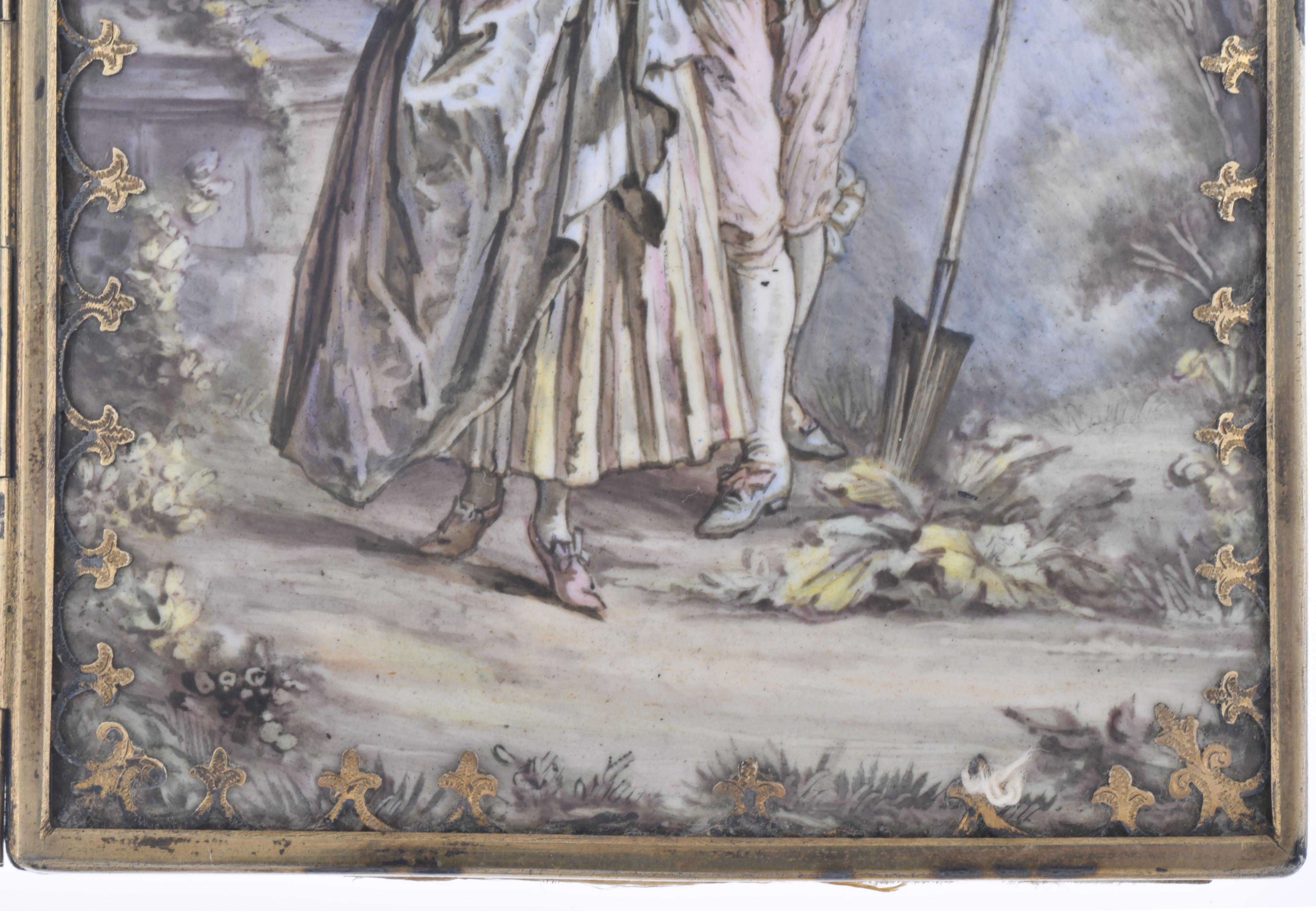 Carné de baile francés, med. siglo XIX. 