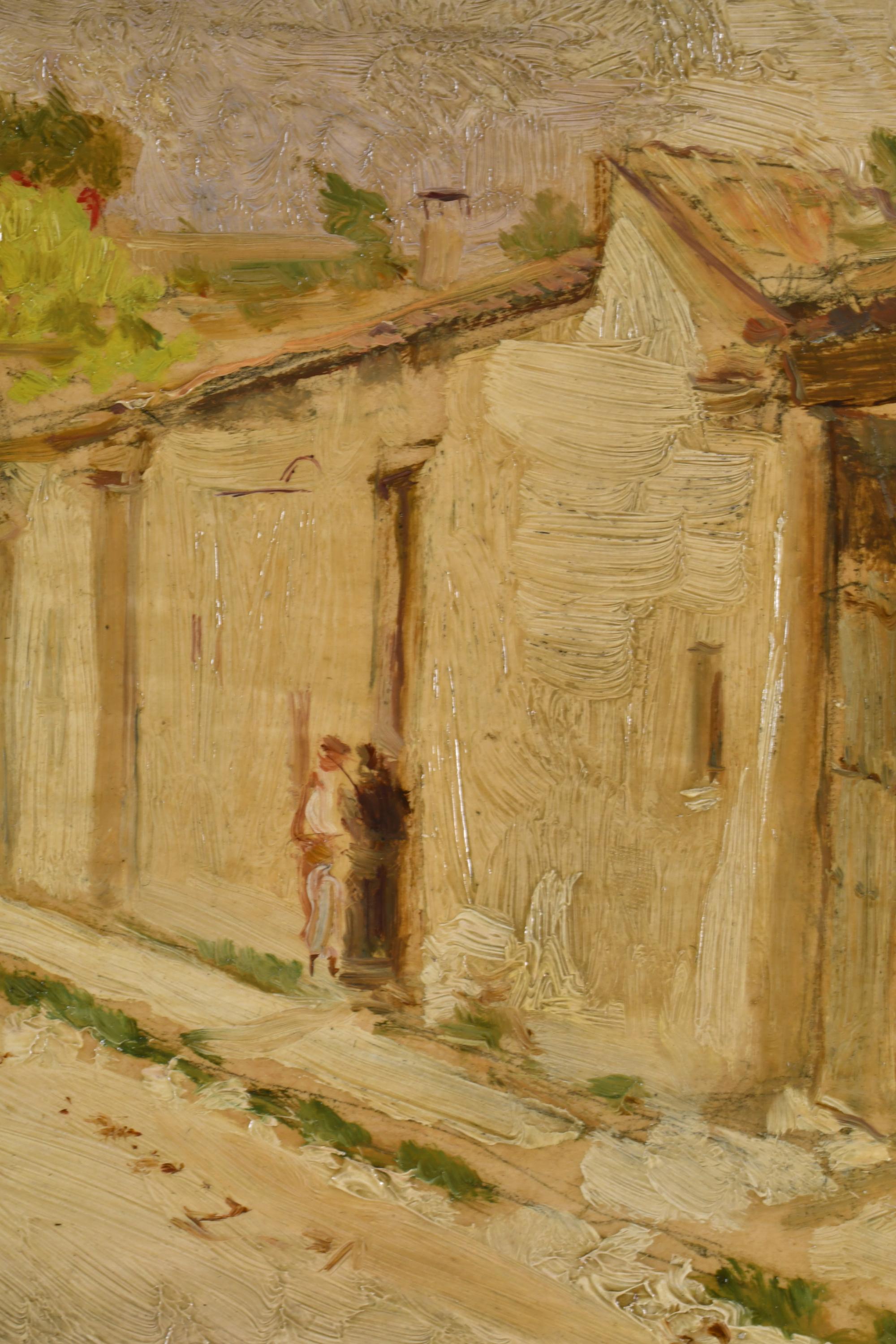 ESCUELA ESPAÑOLA, PPS. SIGLO XX. "Calle".