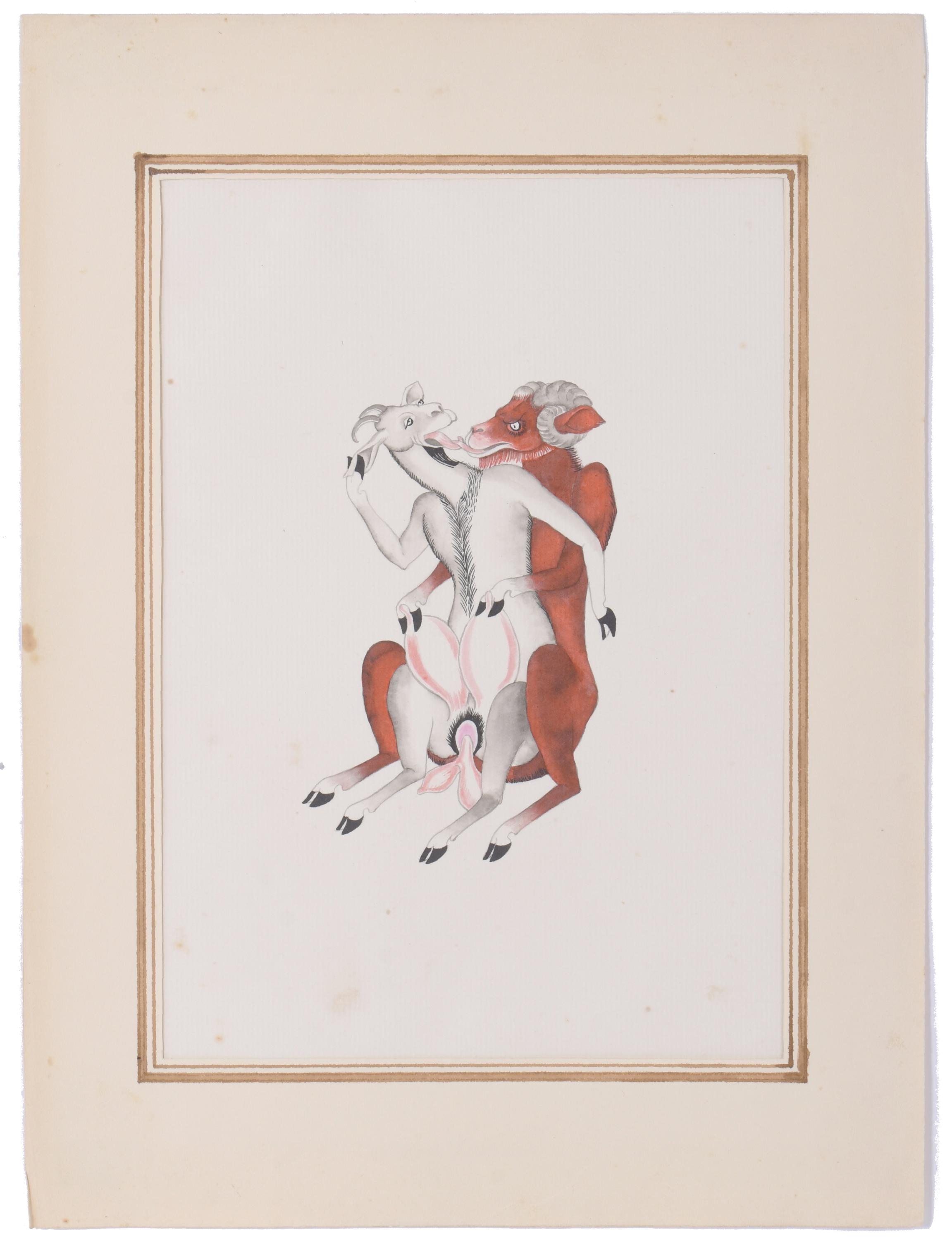 JOSEP GRANYER Y GIRALT (1899-1983). Conjunto 12 acuarelas e