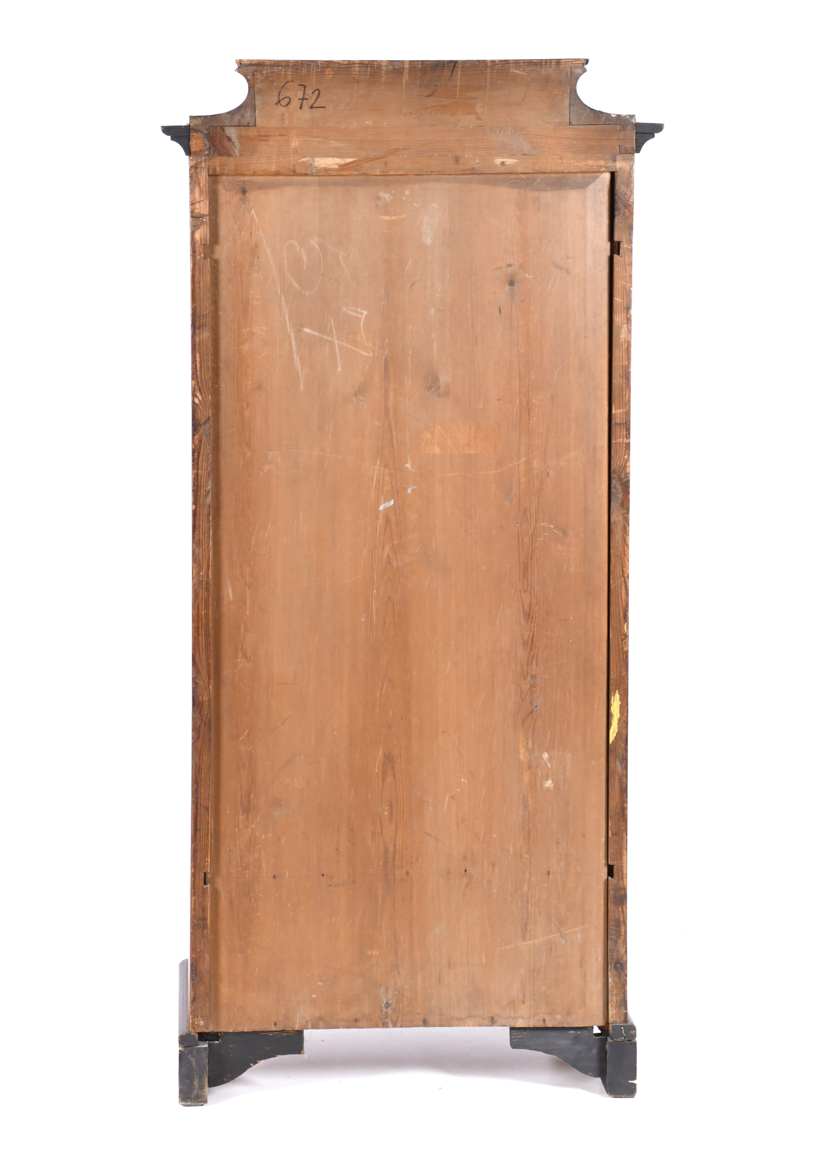 Mueble alto siguiendo modelos Biedermeier, segunda mitad si