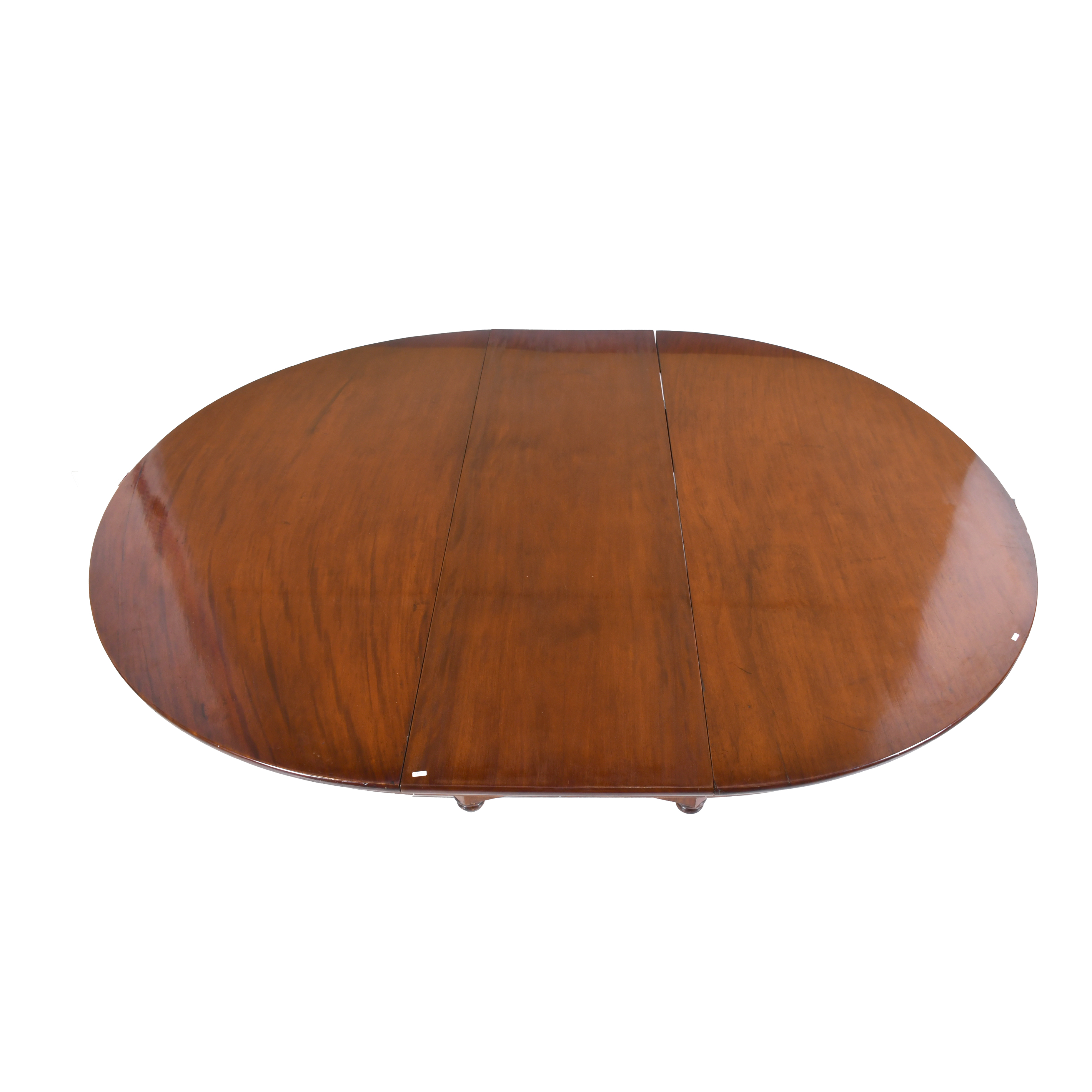 Mesa de comedor William IV, siglo XIX. 
