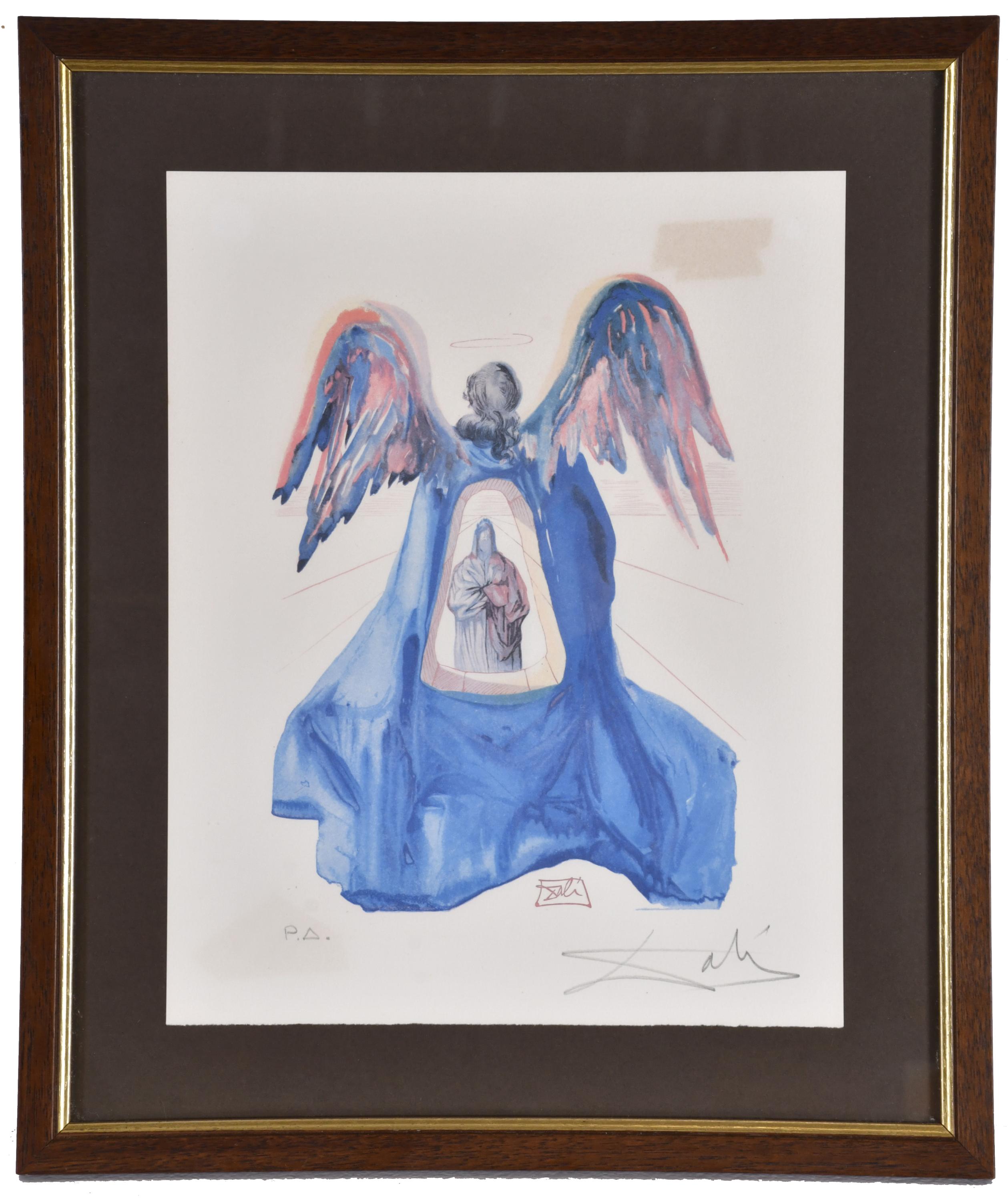 SALVADOR DALÍ I DOMÈNECH (1904-1989). Conjunto de 4 litogra