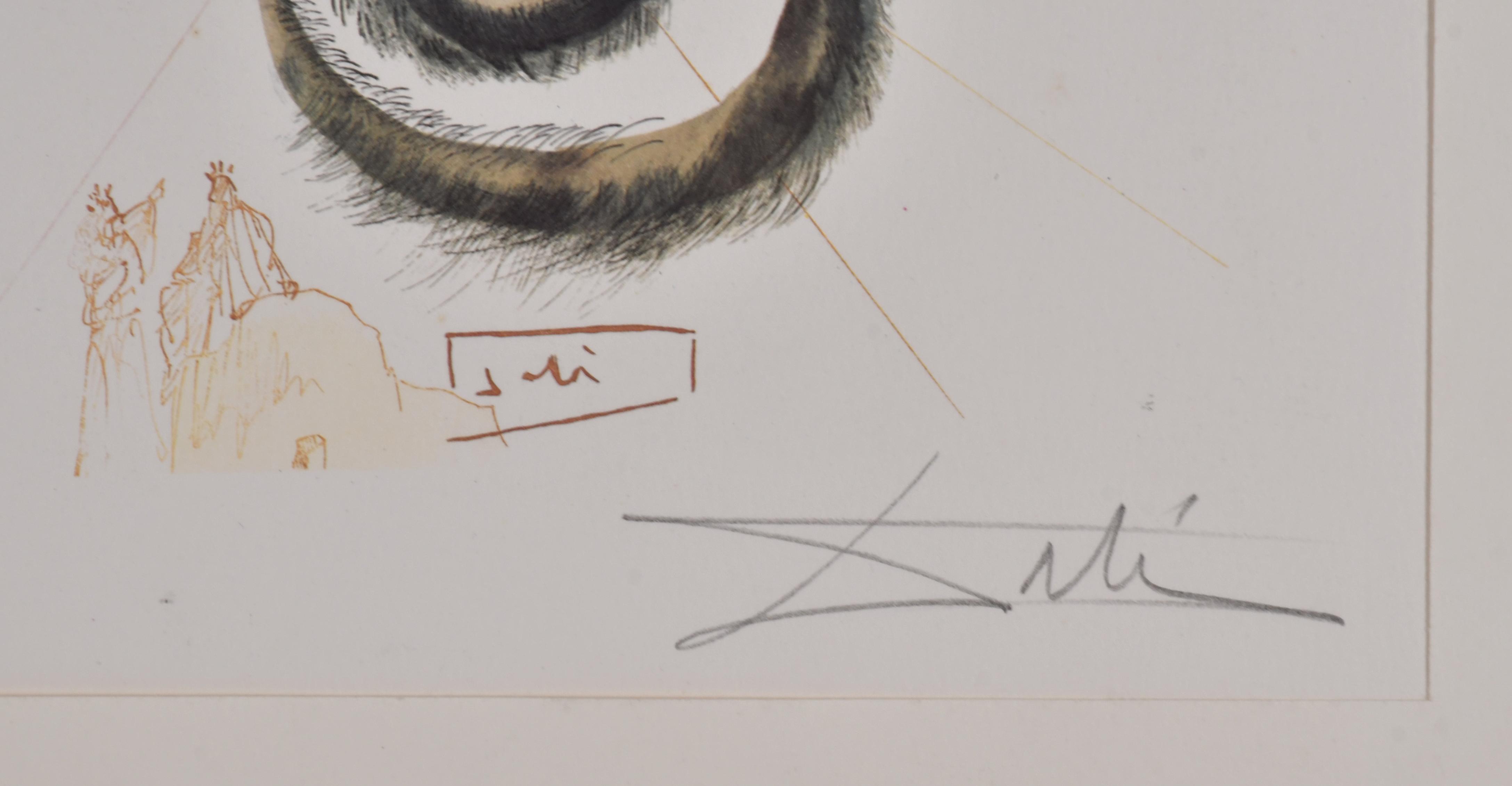 SALVADOR DALÍ I DOMÈNECH (1904-1989). Conjunto de 4 litogra