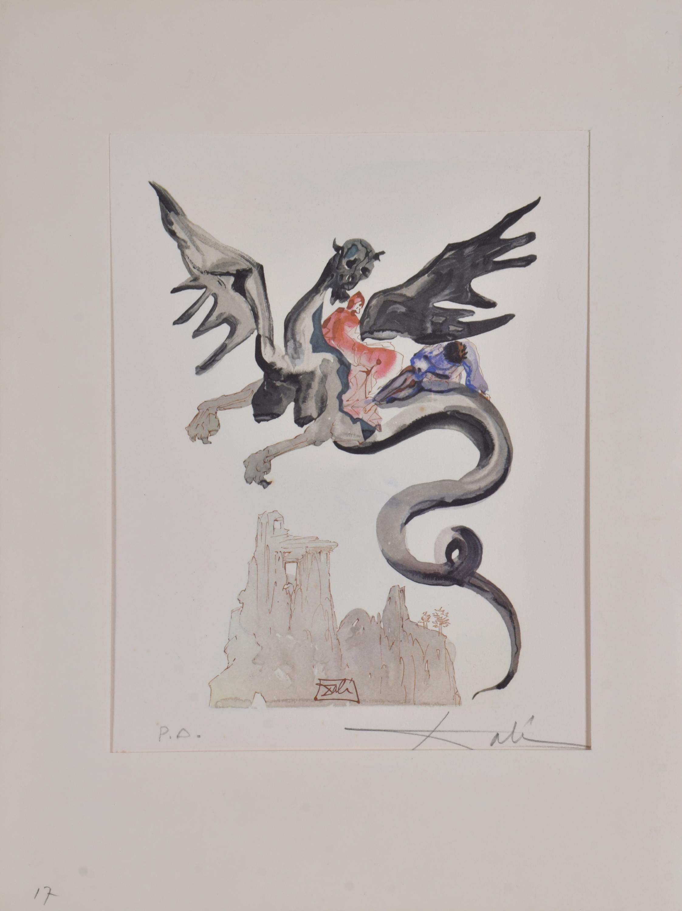 SALVADOR DALÍ I DOMÈNECH (1904-1989). Conjunto de 4 litogra