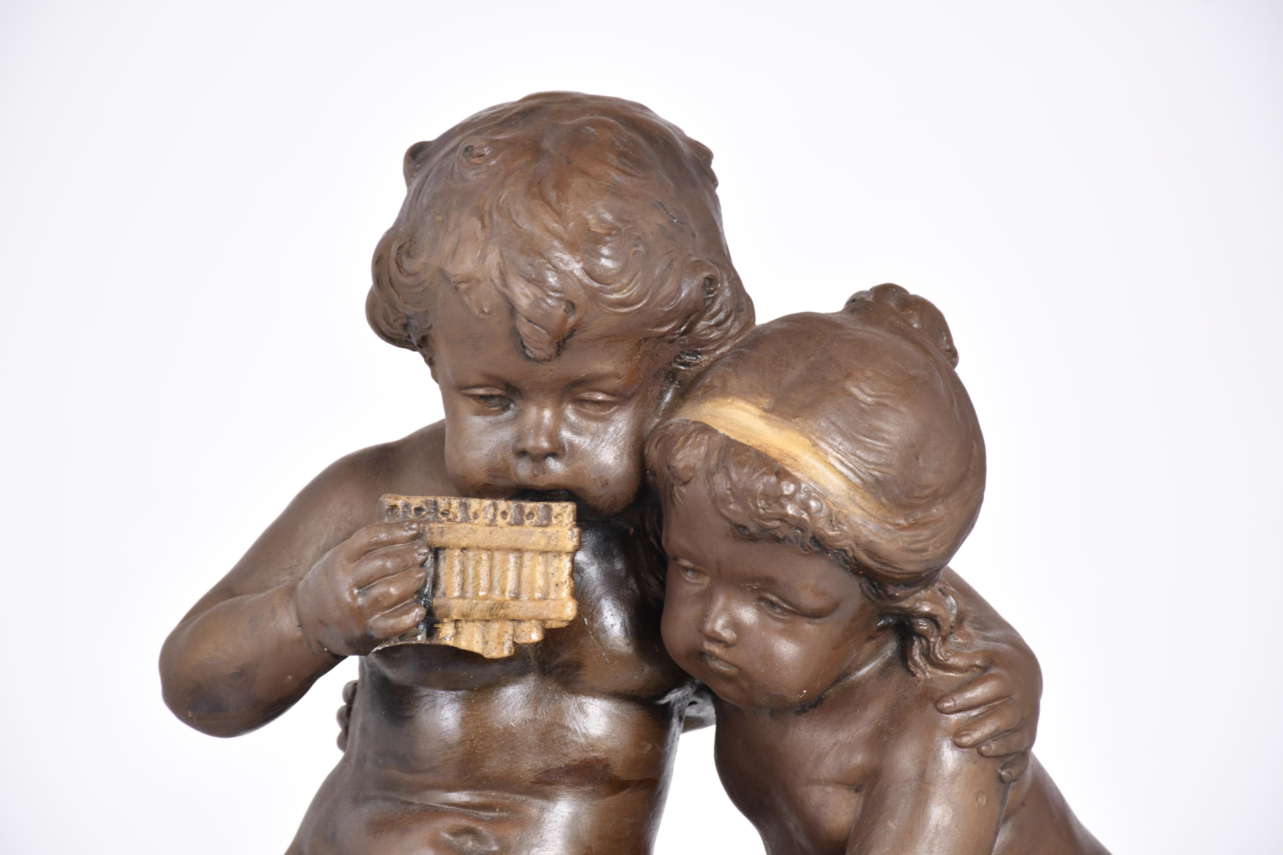 ESCUELA ESPAÑOLA, MED. SIGLO XX.  "Niños".