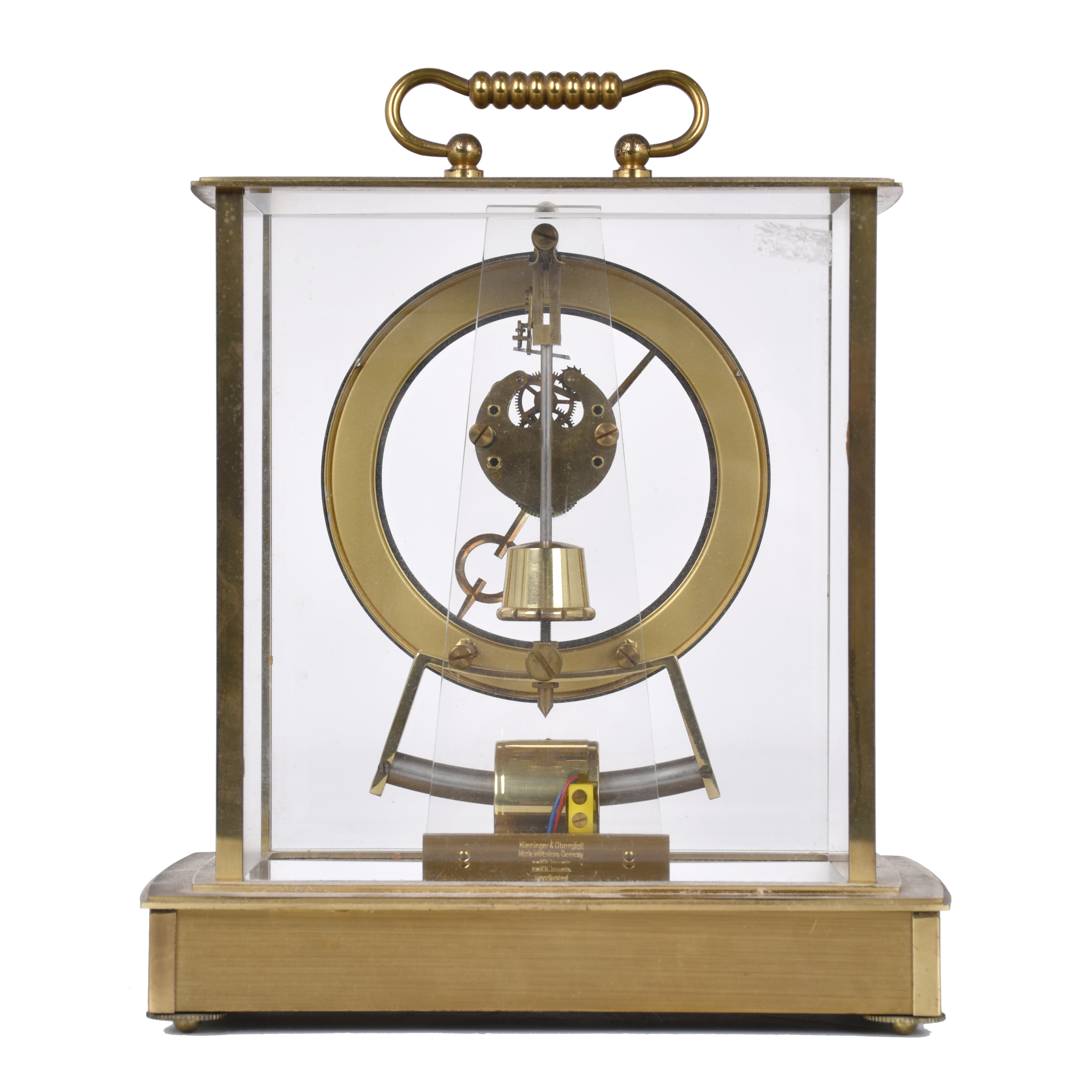 Reloj de sobremesa vintage, circa 1960.