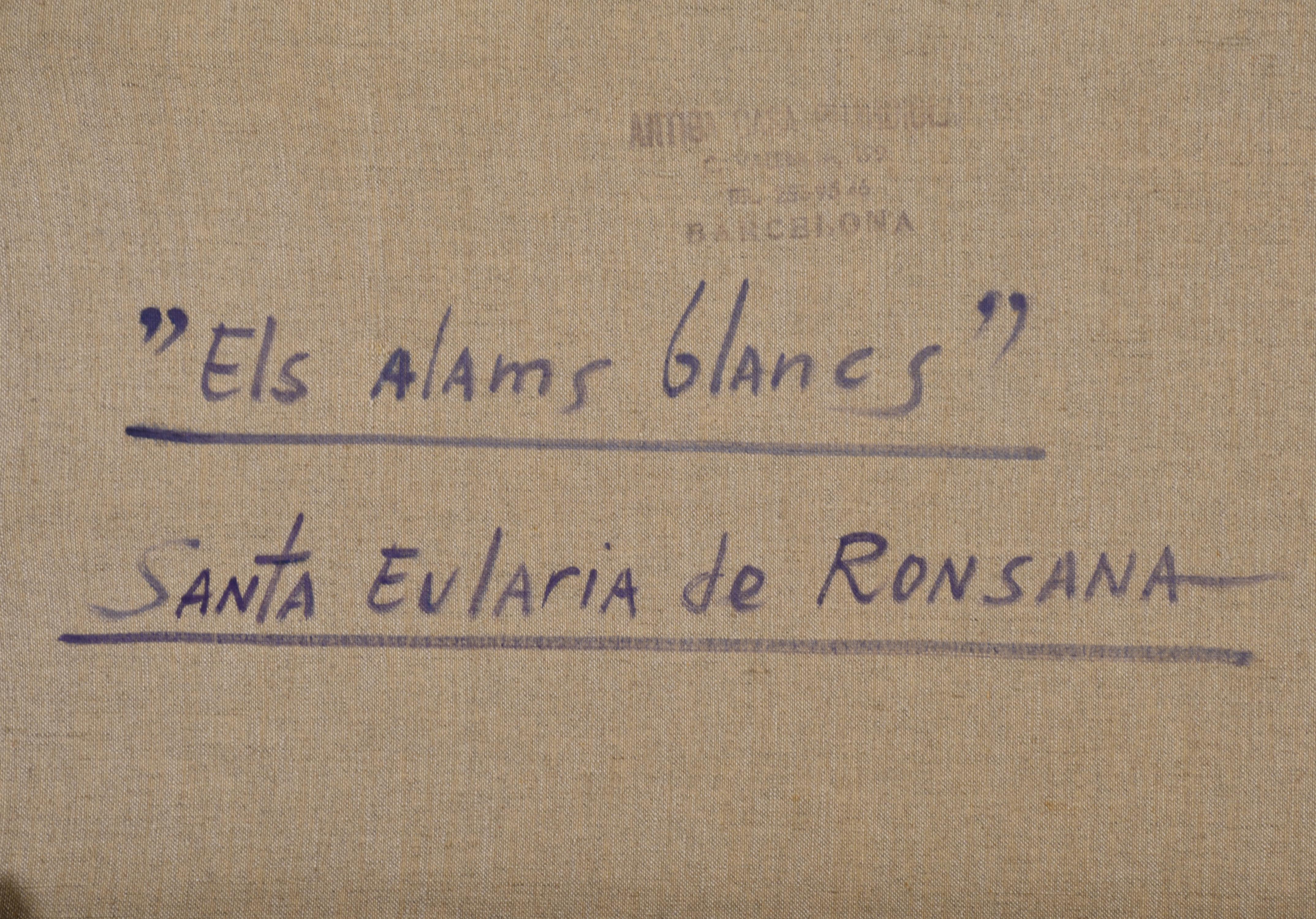 JOAN CONDINS (1929). "Els alams blancs", Santa Eularia de R