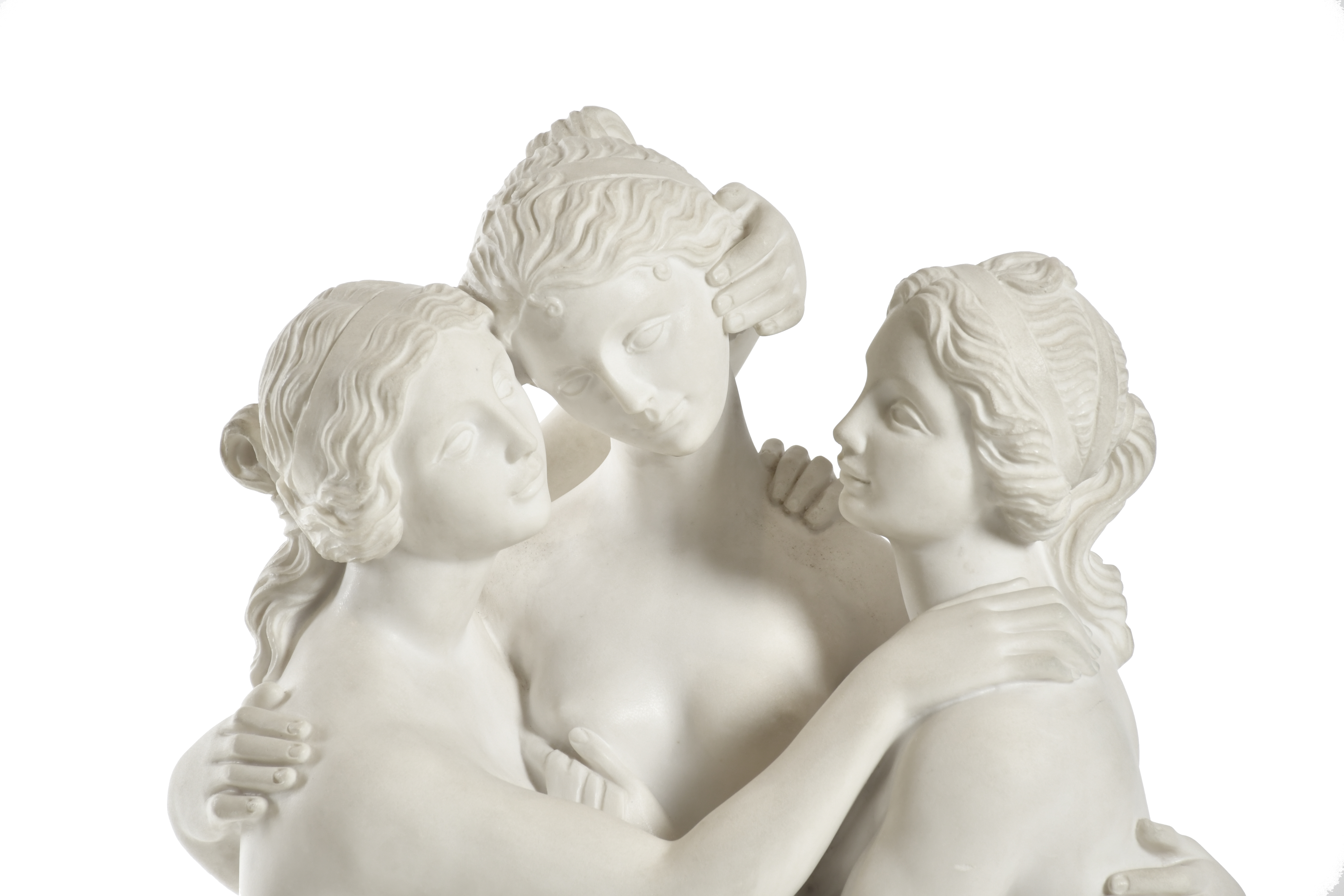 LORENZO DAL TORRIONE. "Las Tres Gracias", siglo XX. 